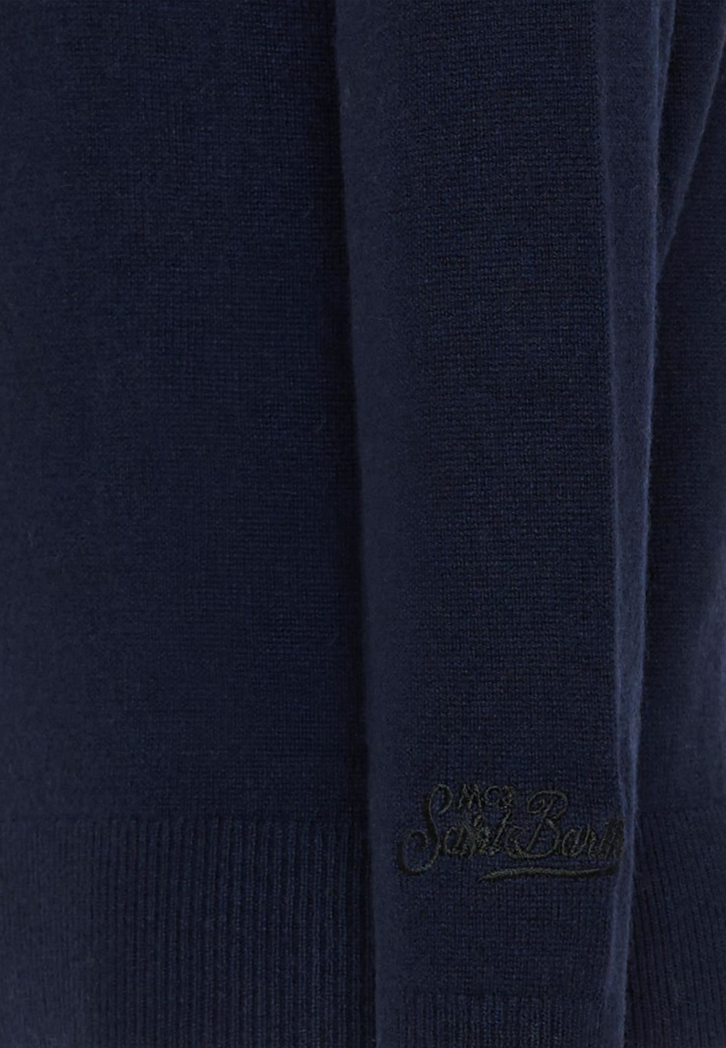 Mc2 Saint Barth Blue Sweater For Boy With Captain America In Blue