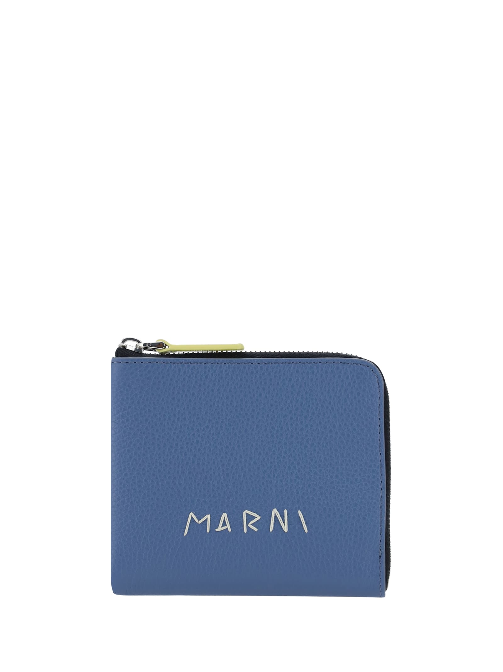 Shop Marni Wallet In Gnawed Blue