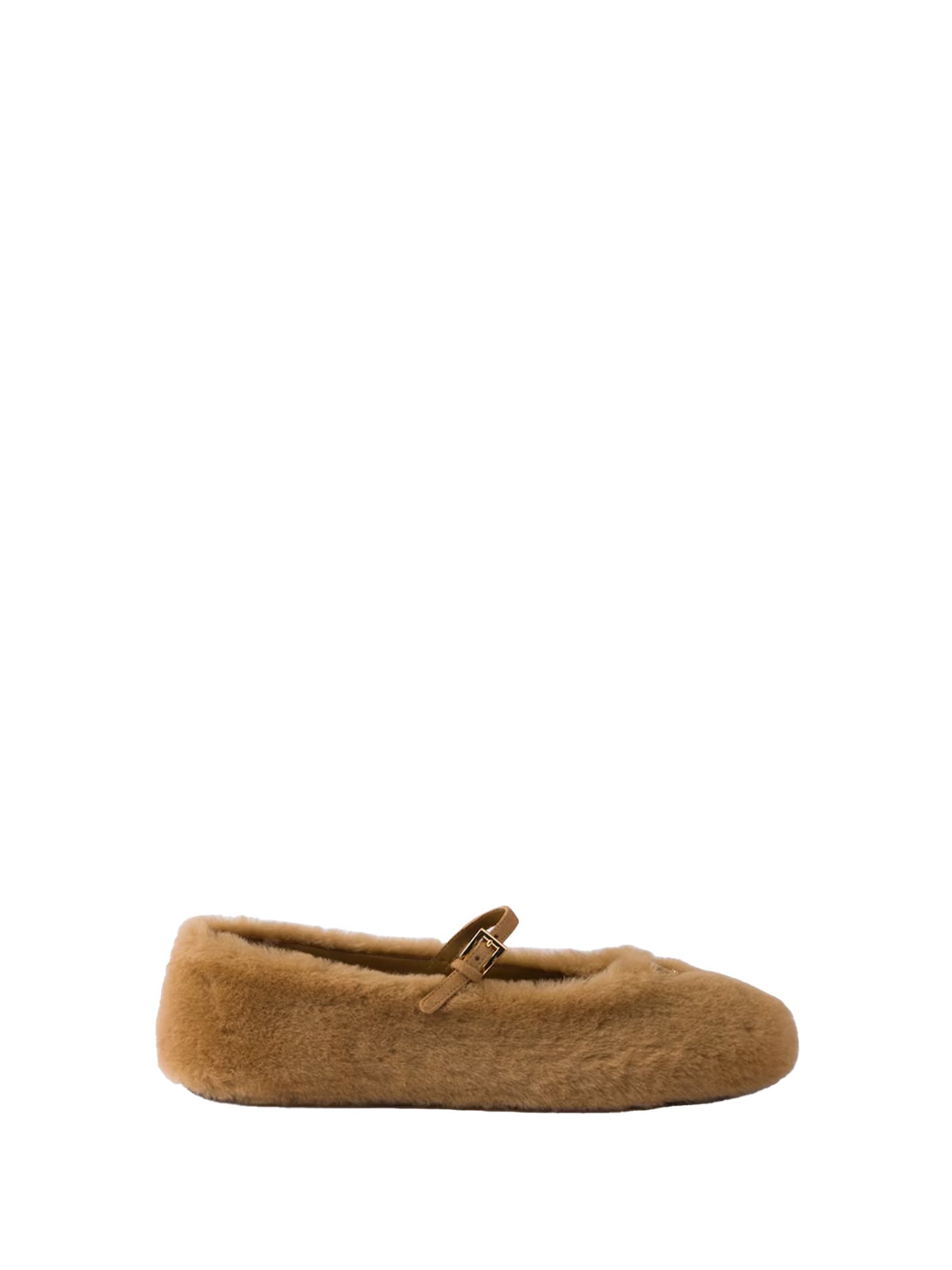 Prada Flat Shoes Brown In Brown