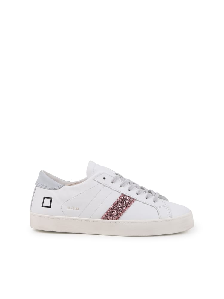D.A.T.E. Hill Low Glam White-sky Sneakers