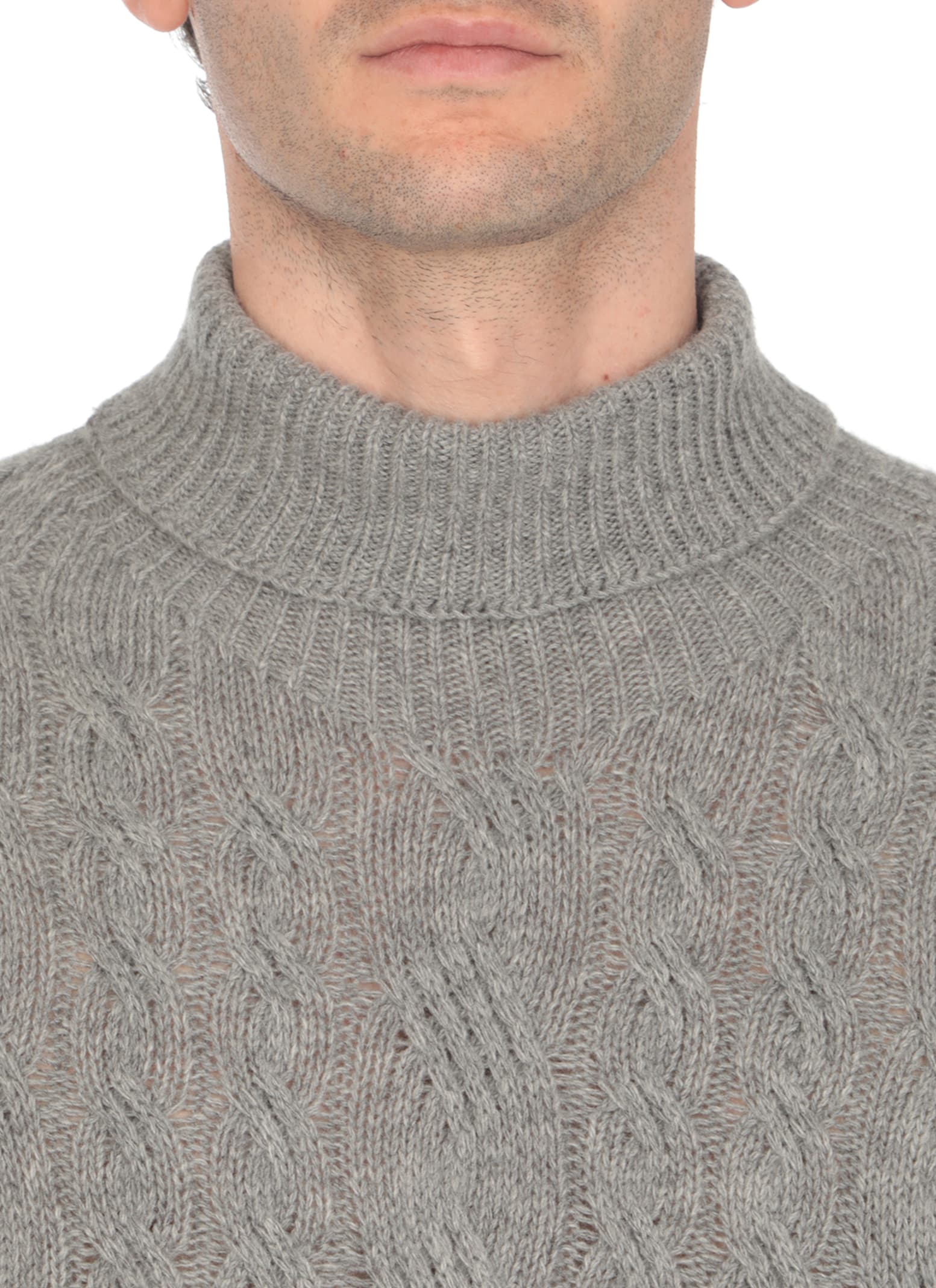 Shop Tagliatore Zermat Sweater In Grey