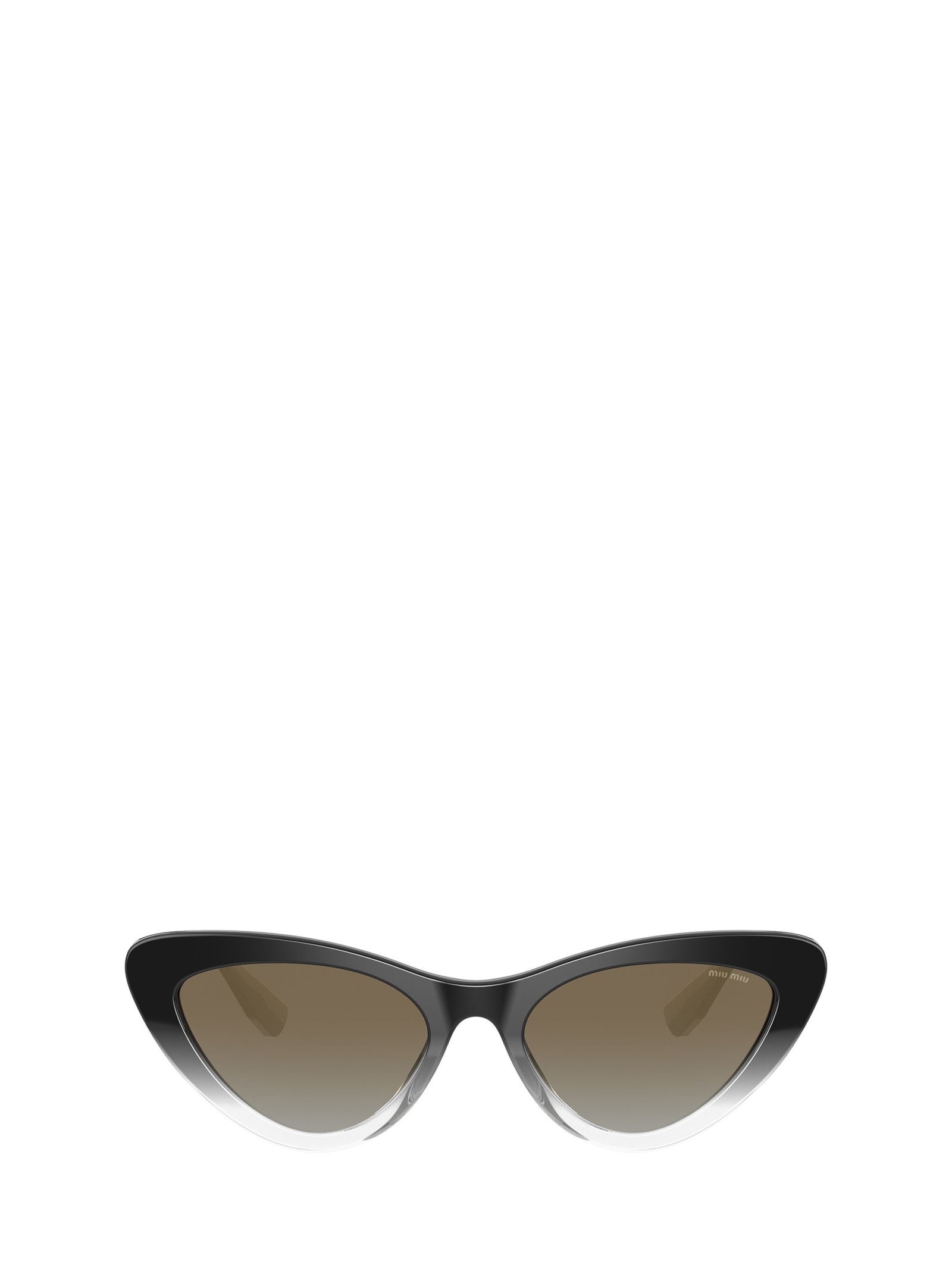 Miu Miu Eyewear Miu Miu Mu 01vs Black Gradient Sunglasses