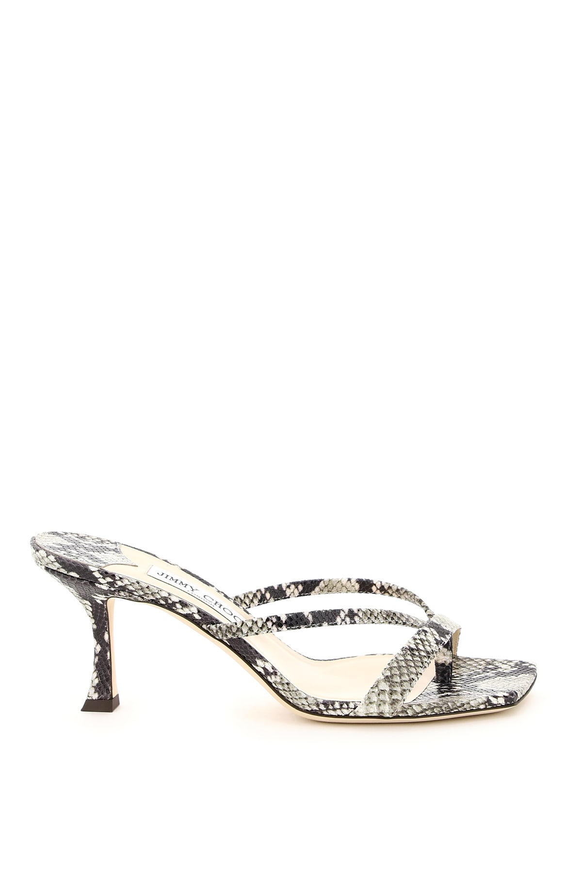 Buy Jimmy Choo Maelie 70 Thong Mules online, shop Jimmy Choo shoes with free shipping
