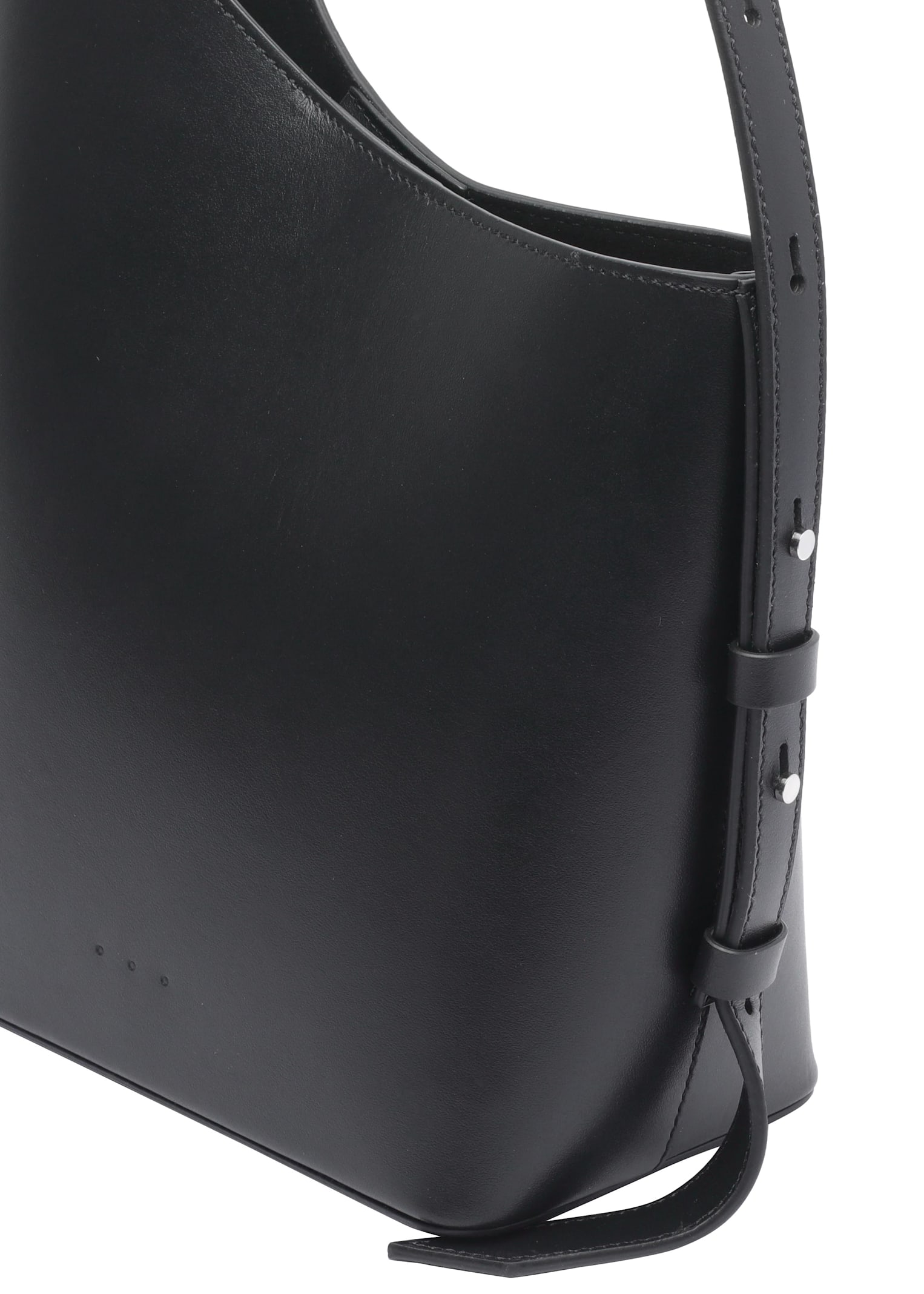 Aesther Ekme Demi Lune Shoulder Bag In Black