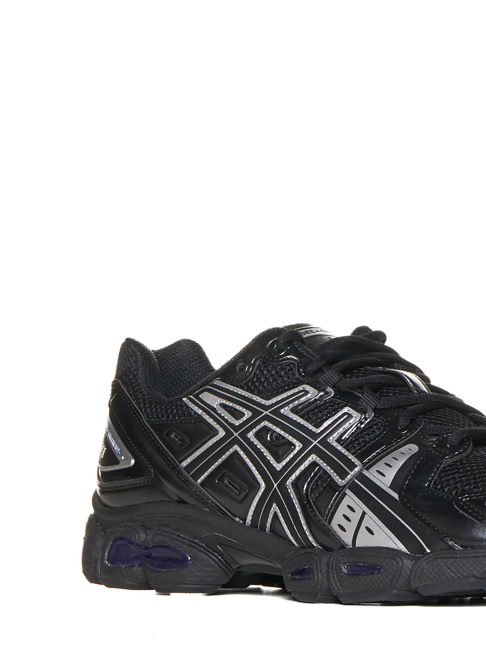 Shop Asics Sneakers In Black/pure Silver