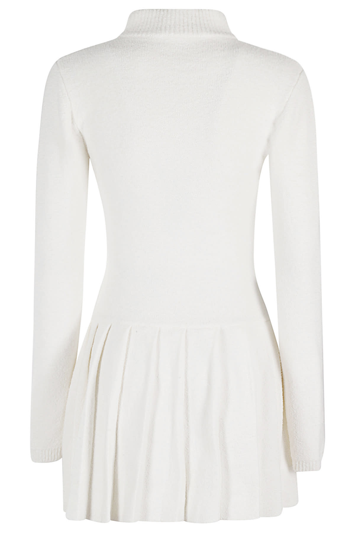 Shop Casablanca Boucle Bustier Tennis Dress In White