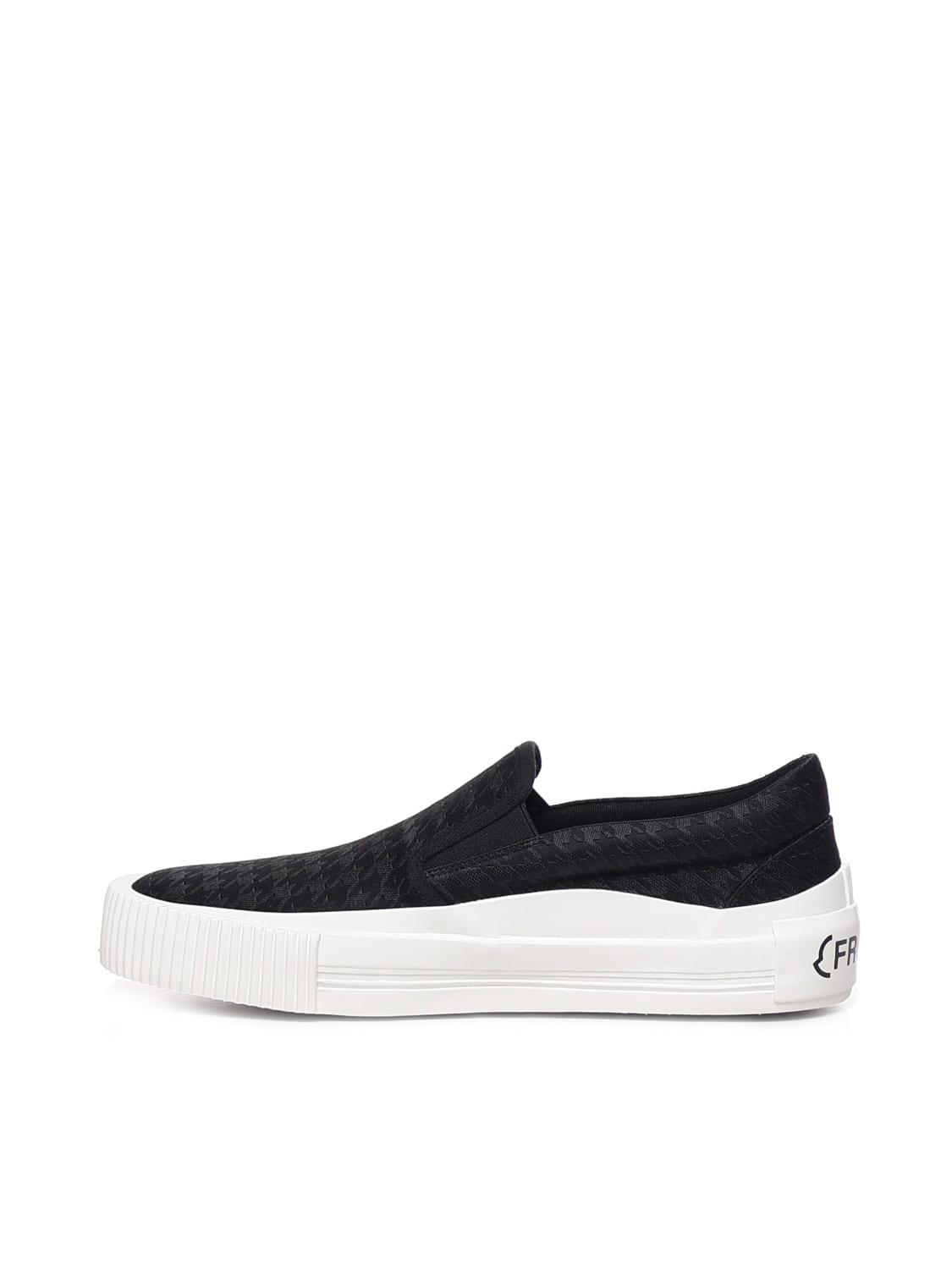 Shop Moncler Slip-on  Frgmt In Black