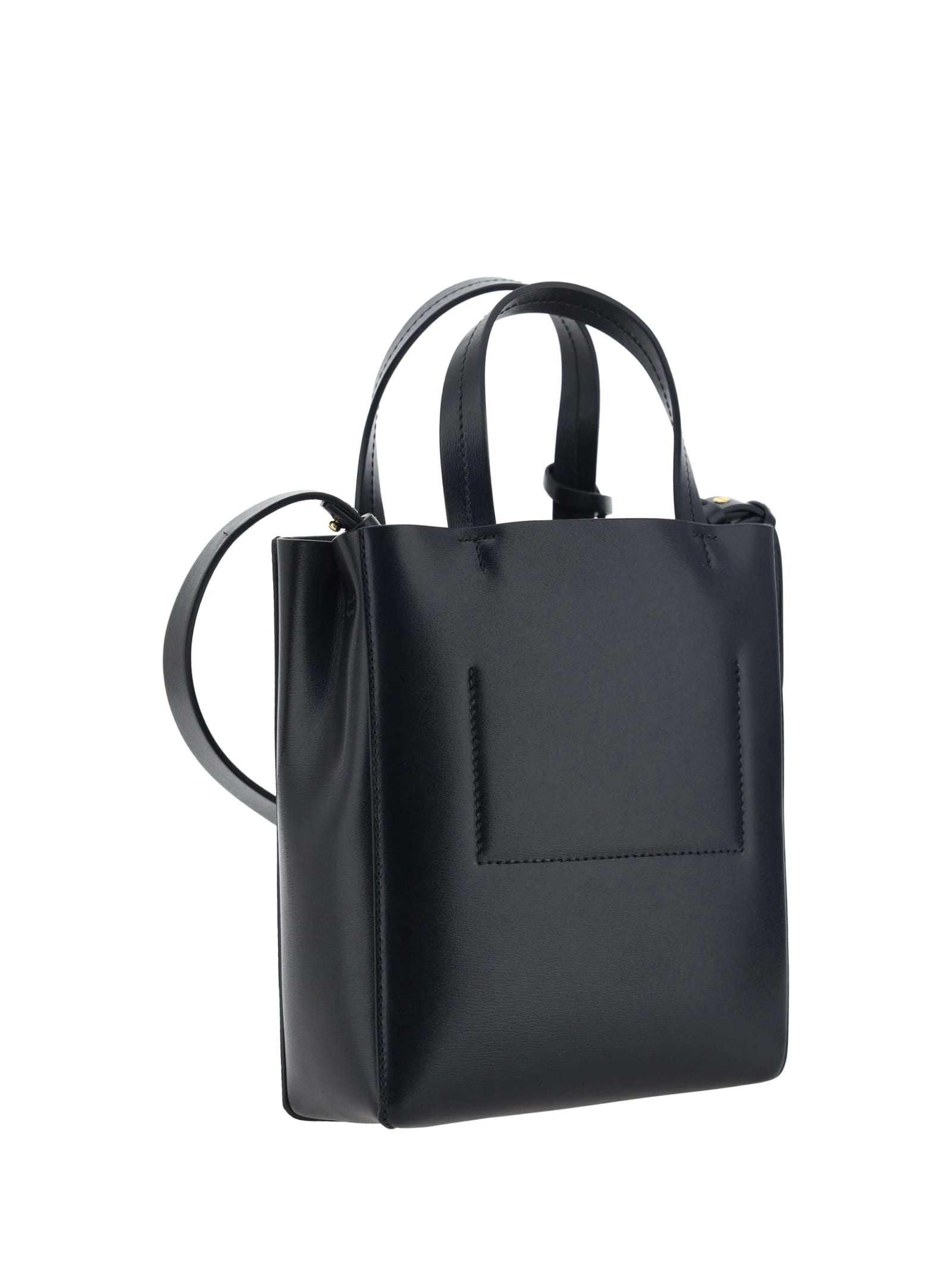 Shop Jil Sander Handbag In Black