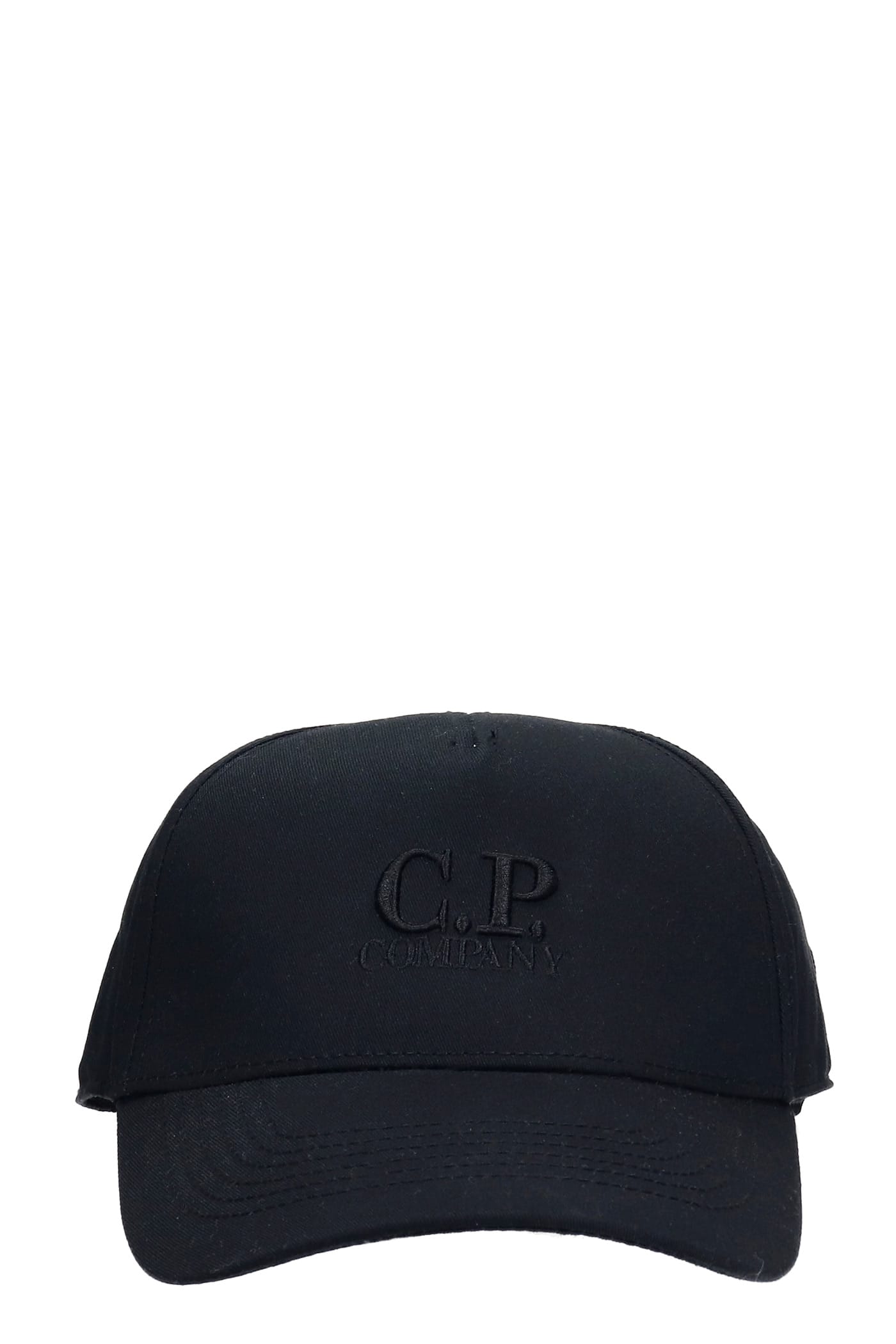 C.P. Company Hats In Black Cotton