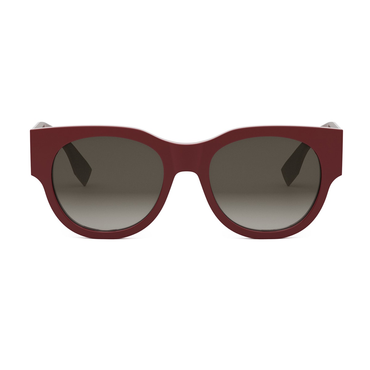 Shop Fendi Fe40147i Baguette Sunglasses In Rosso