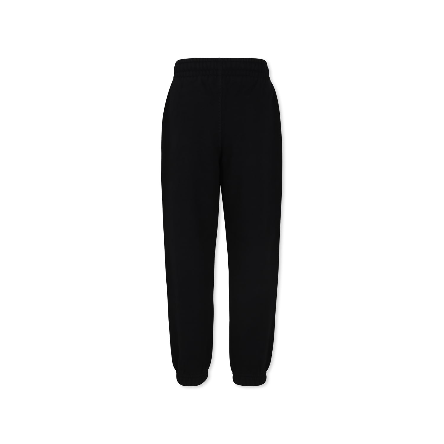 Off-white Black Trousers For Boy With Logo In Black