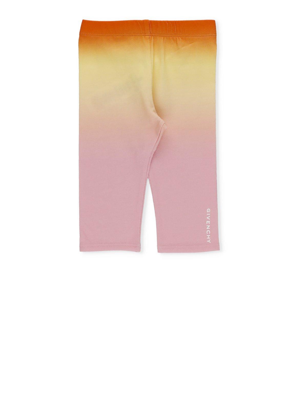 Givenchy Nuanced Effect Stretched Leggings In Multicolour