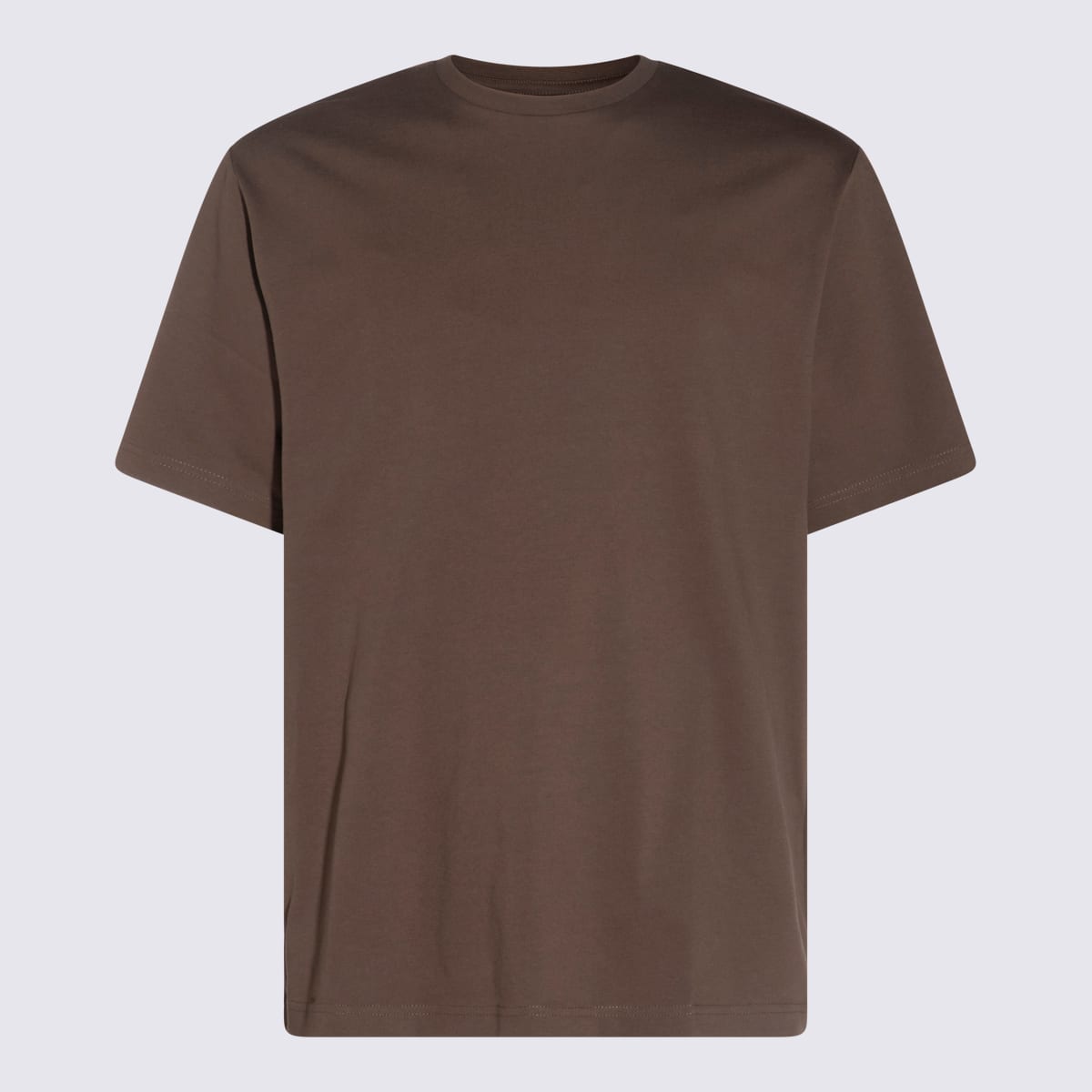 Shop The North Face Brown Cotton T-shirt