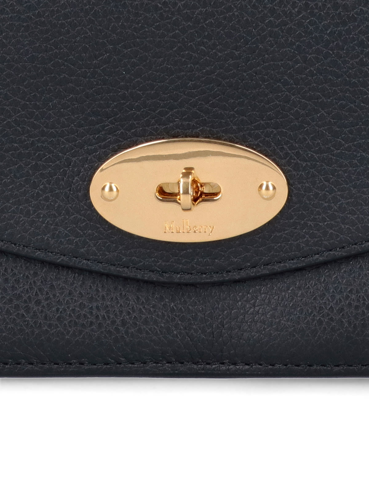 Shop Mulberry Darley Small Shoulder Bag In Black