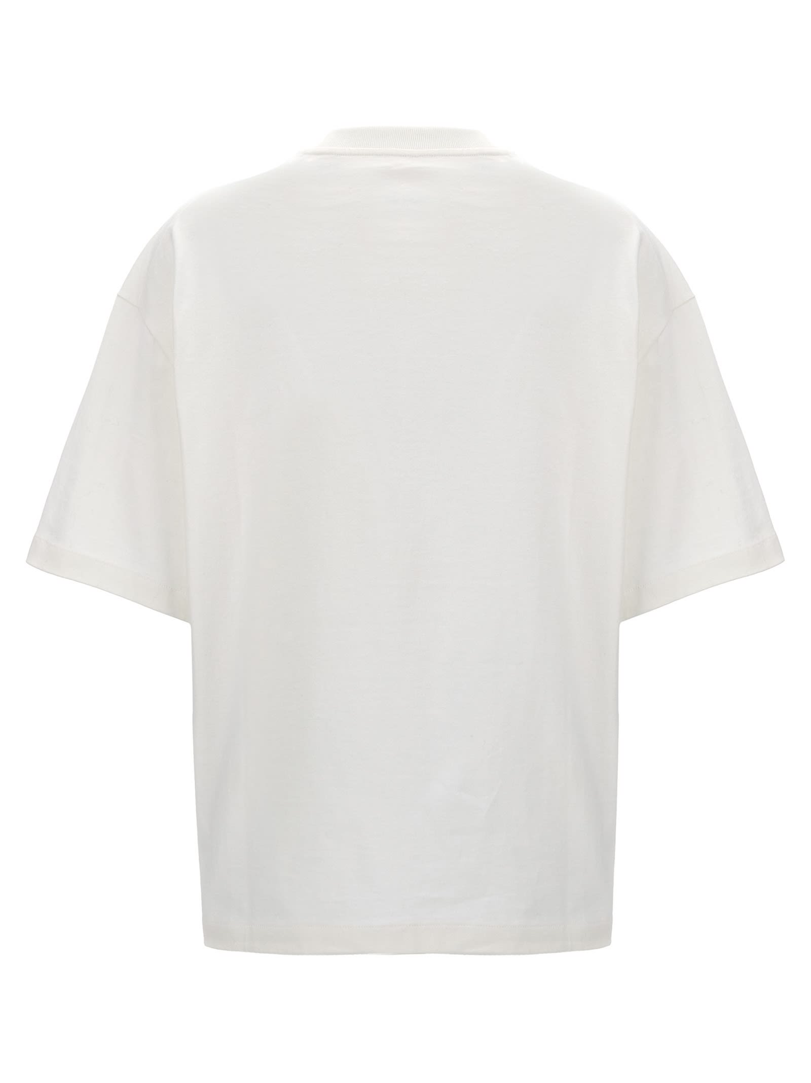 Shop Jil Sander Logo Print T-shirt In White