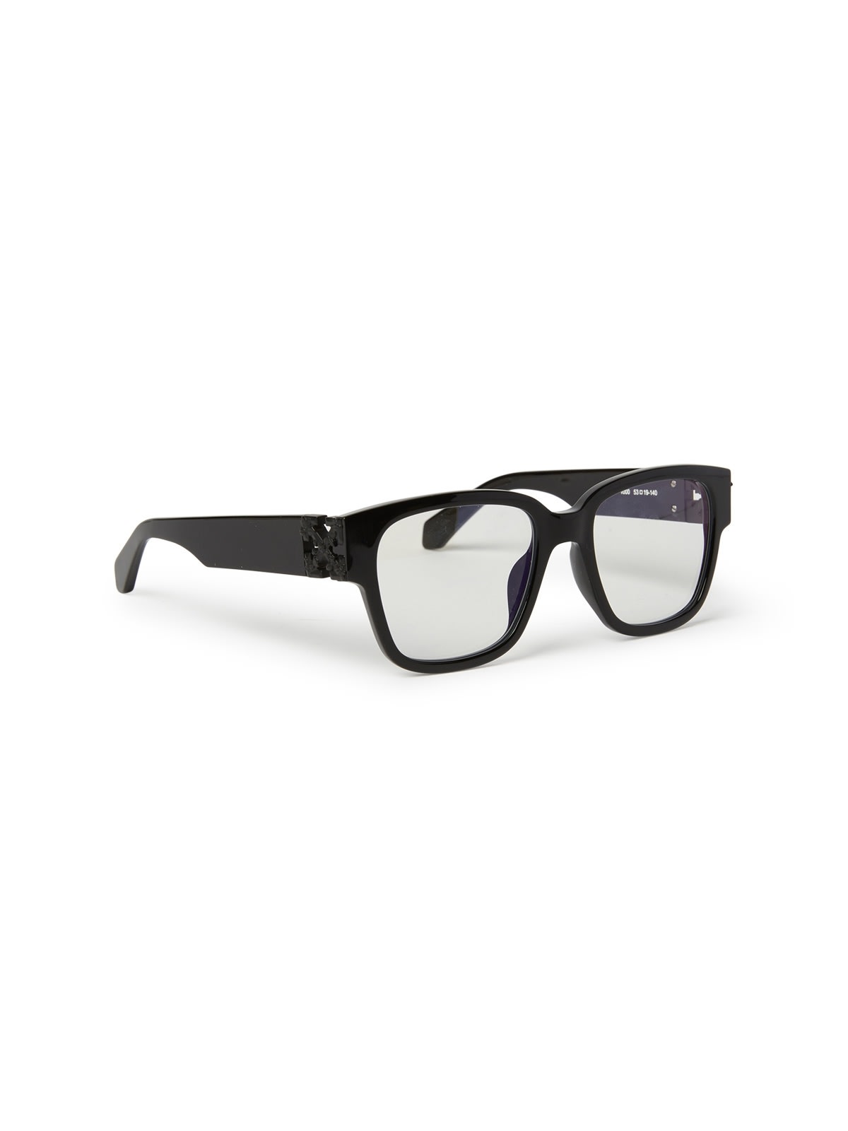 Shop Off-white Oerj047 Style 47 Eyewear In Black