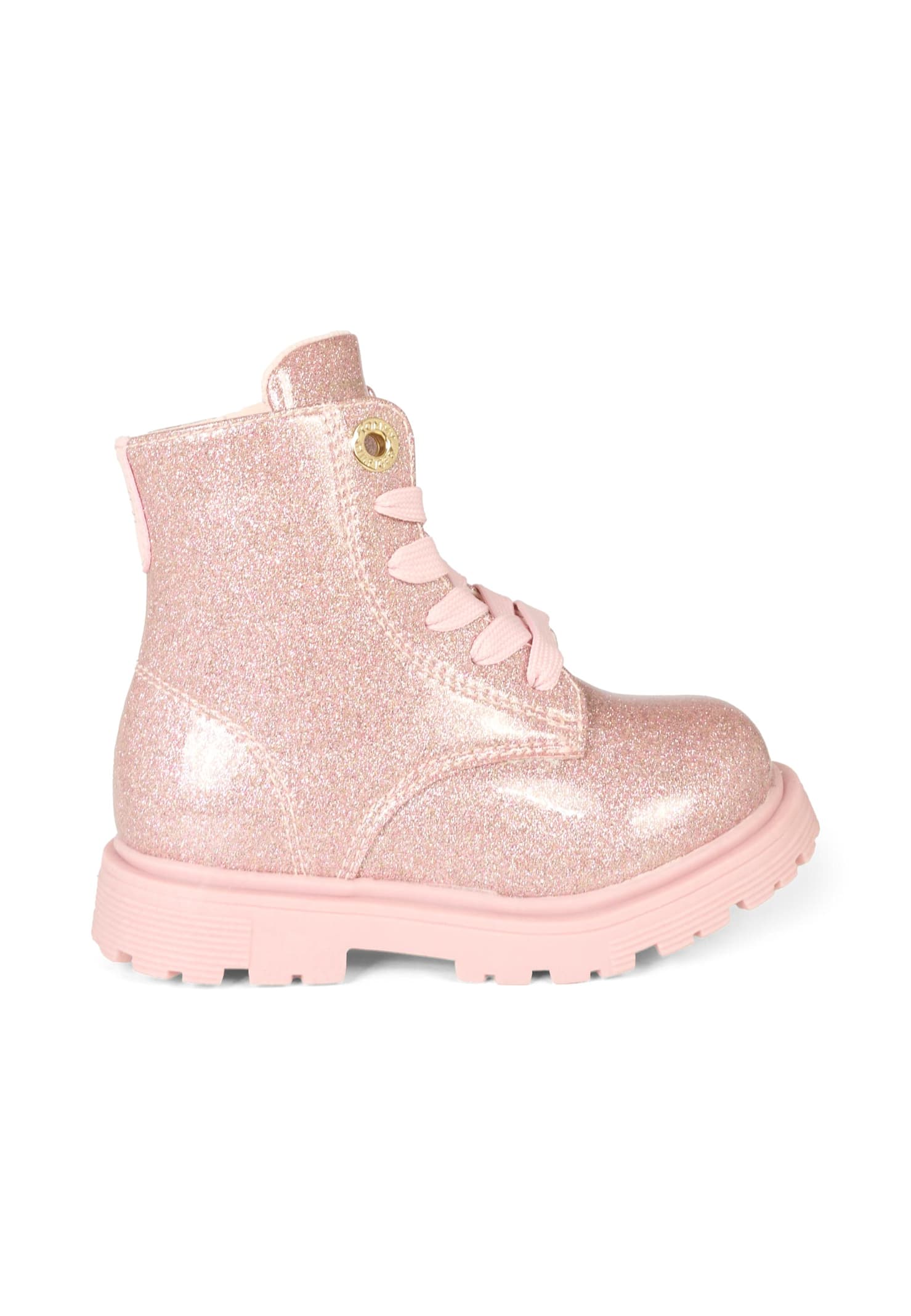 Tommy Hilfiger Pink Boots For Girl With Logo In Pink