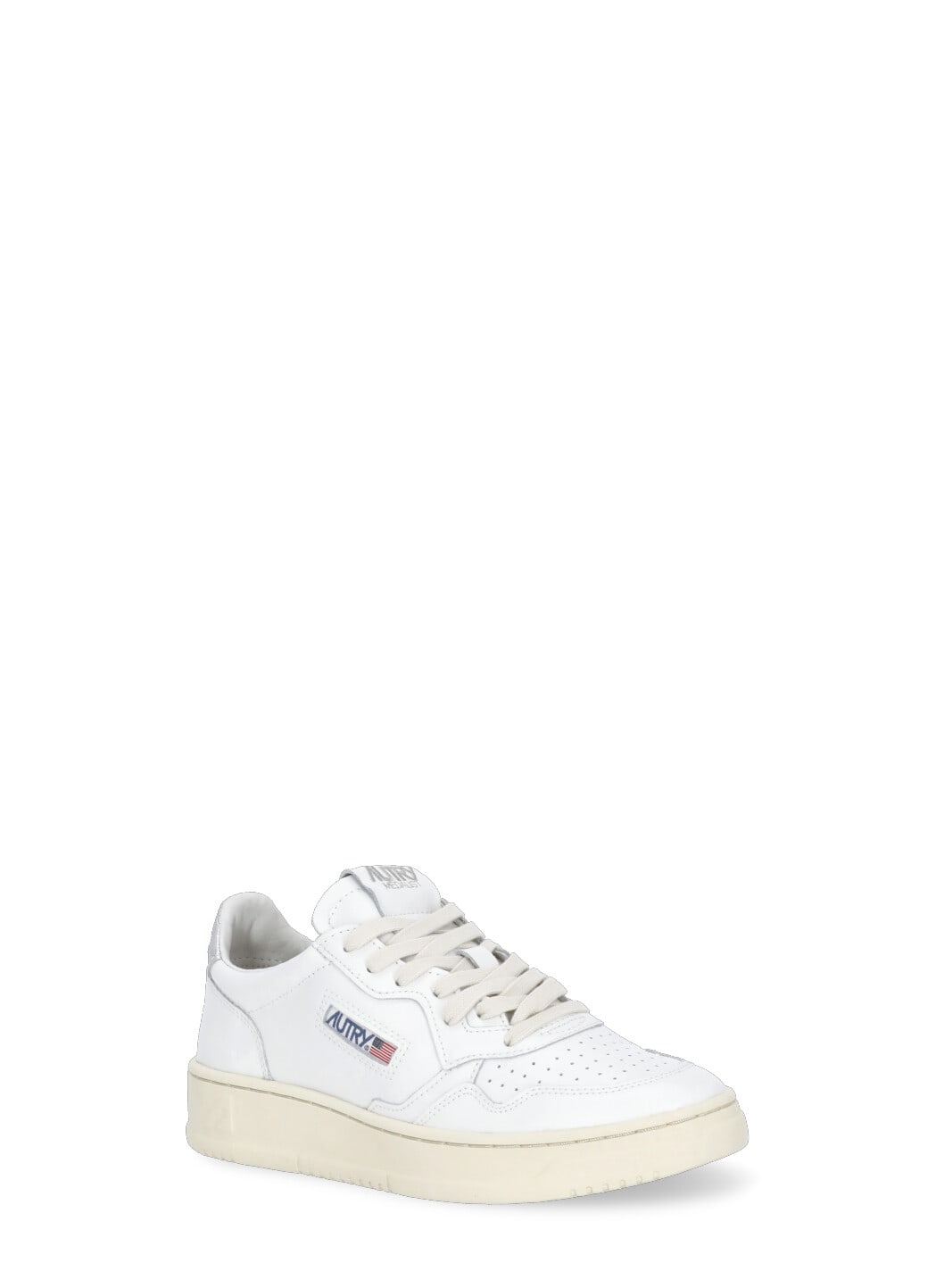 Shop Autry Medalist Low Sneakers In White