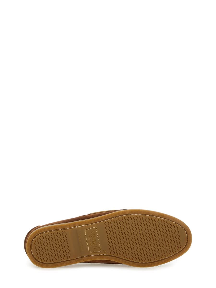 Hereu Brown Lace-up Loafer