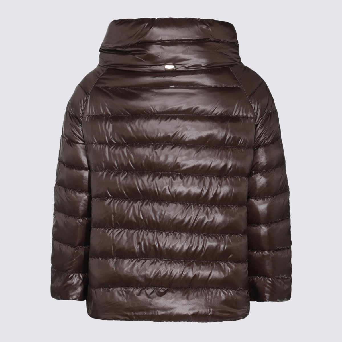 Herno Brown Sofia Down Jacket In Brown