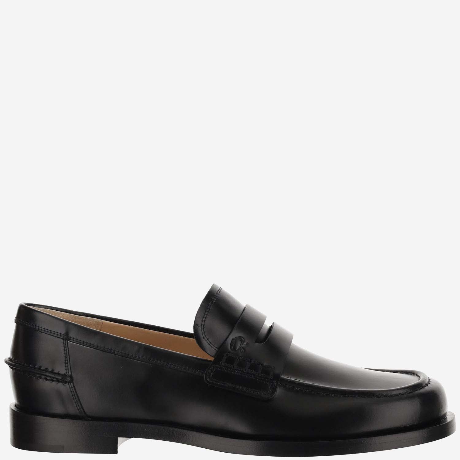 Shop Gianvito Rossi Loafers Michael In Black