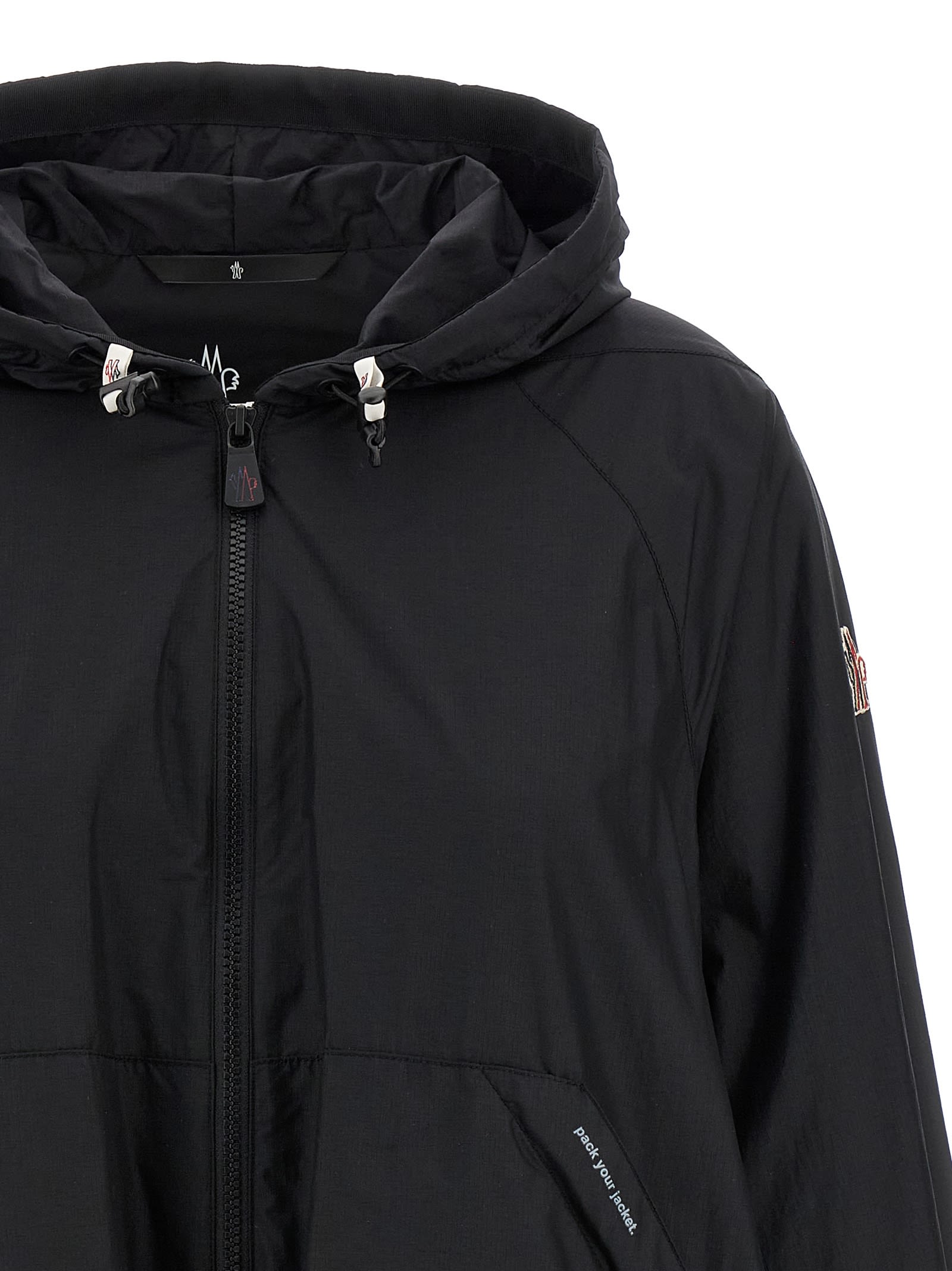 Moncler Samedans Casual Jackets And Parka Black