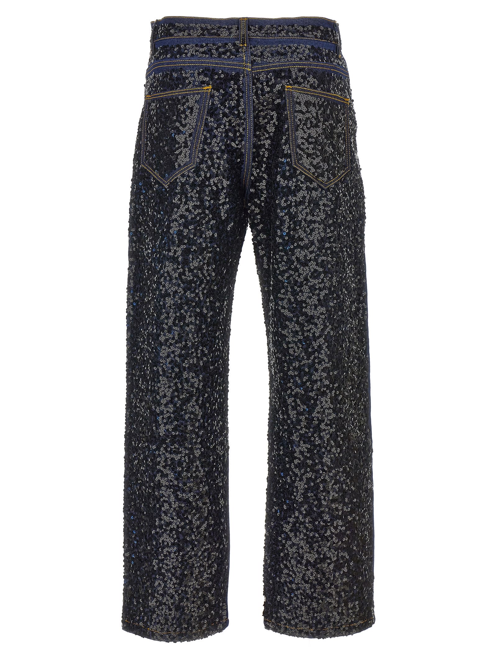 Shop P.a.r.o.s.h Guff Jeans In Multicolor