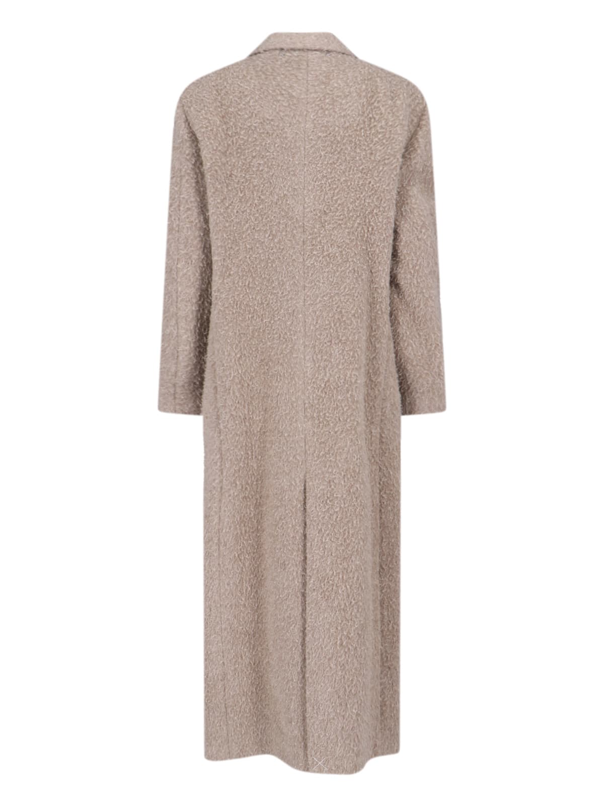 Golden Goose Double-breasted Coat In Brown