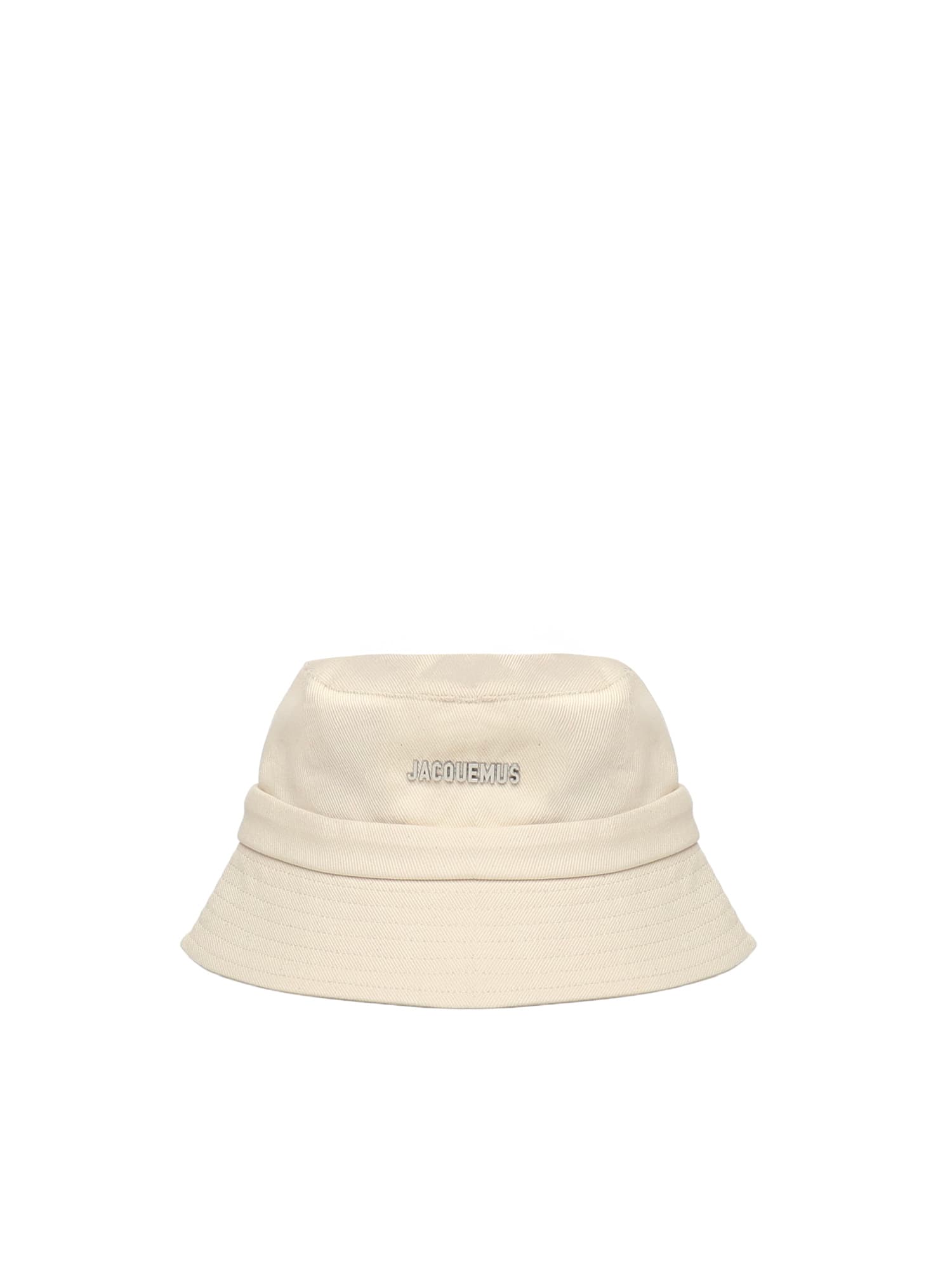 Jacquemus Le Bob Gadjo Hat In White