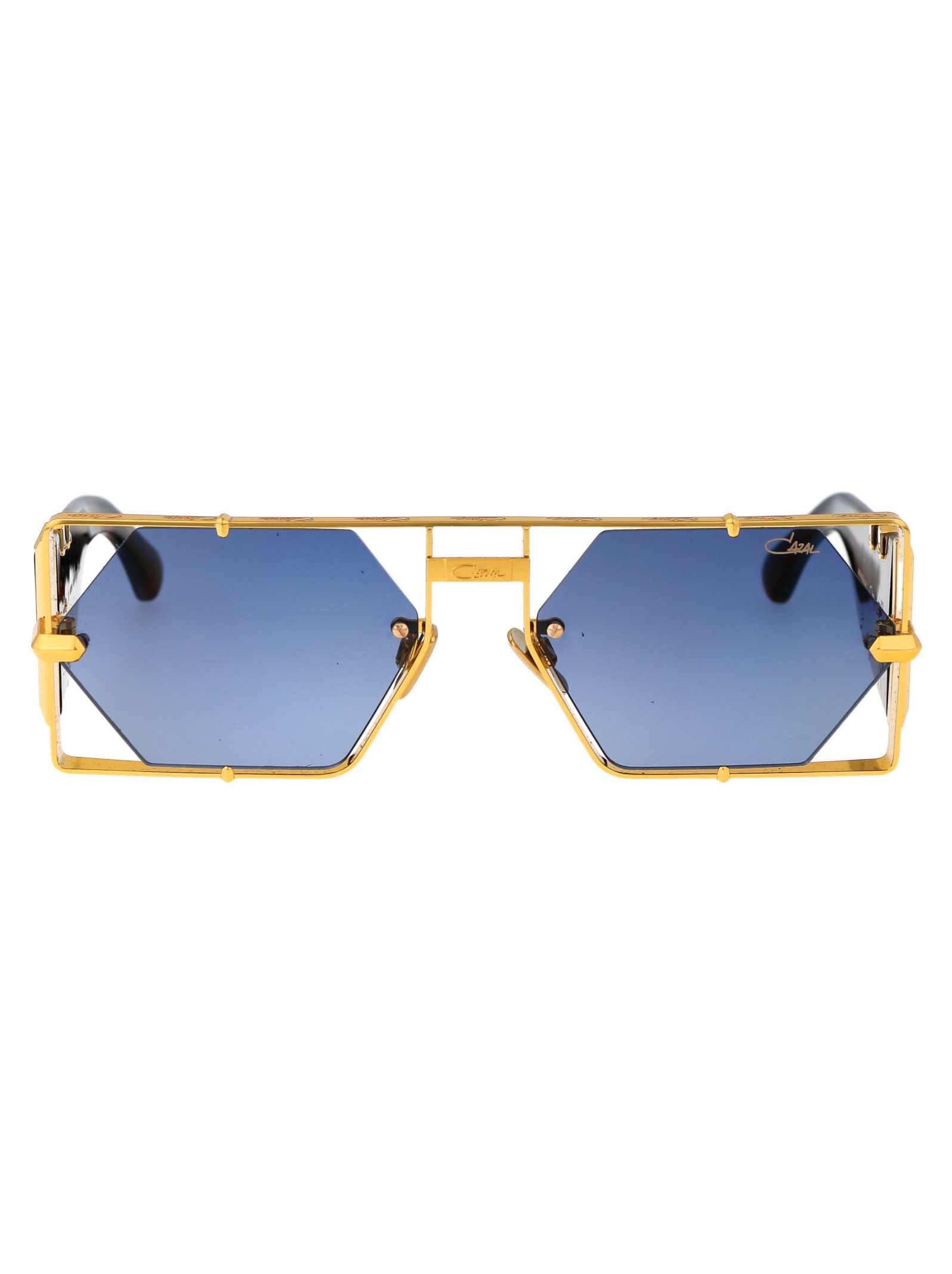 Cazal Mod. 004 Sunglasses In 002 Gold Havana