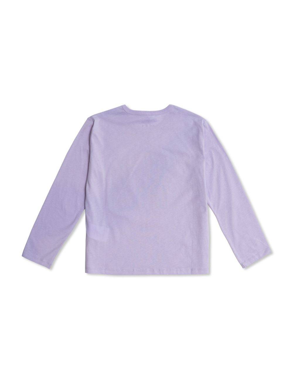 Shop Stella Mccartney T-shirt Con Stampa In Lilla