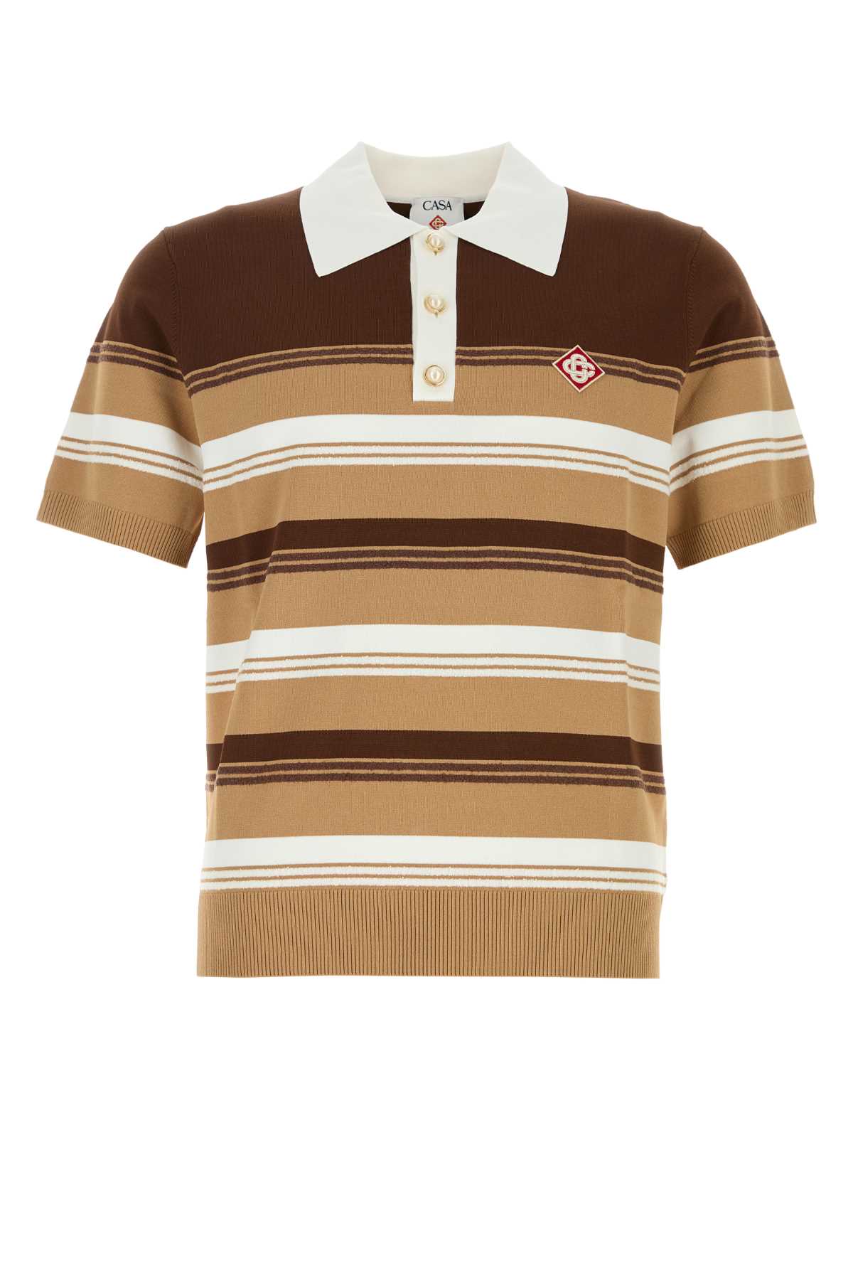 Chicano Striped Polo