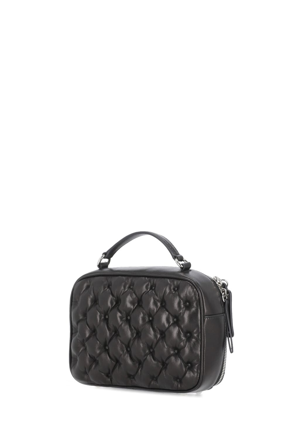 Maison Margiela Glam Slam Padded Medium Tote Bag In Black