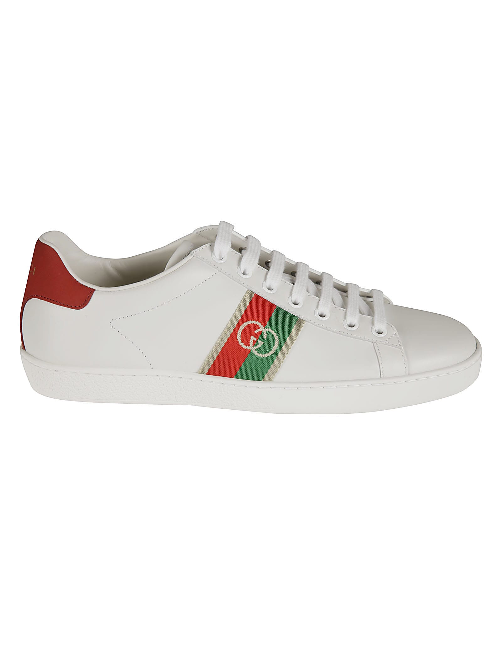 Gucci Signature Web Stripe Sided Sneakers