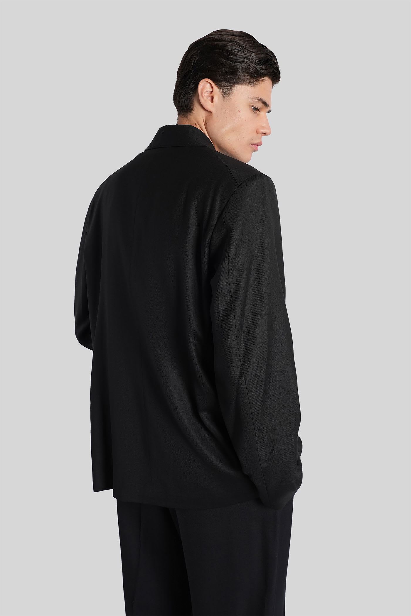 Our Legacy Unconstructed Db Blazer In Black