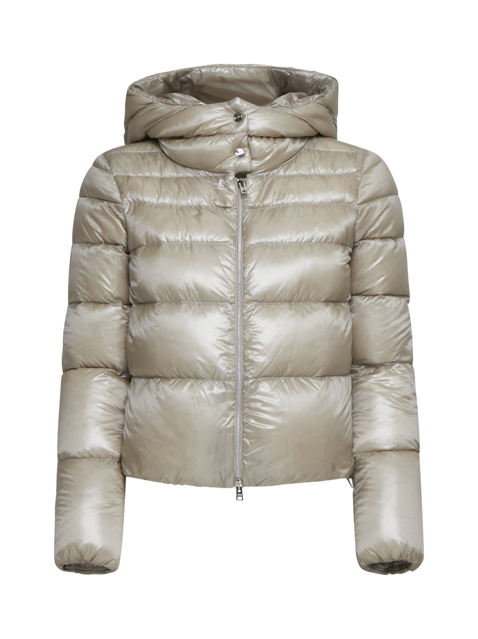 Shop Herno Down Jacket In Chantilly