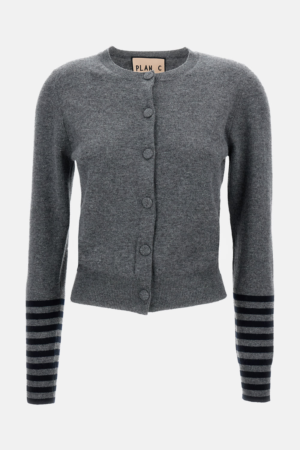 Plan C Cardigan In Gray