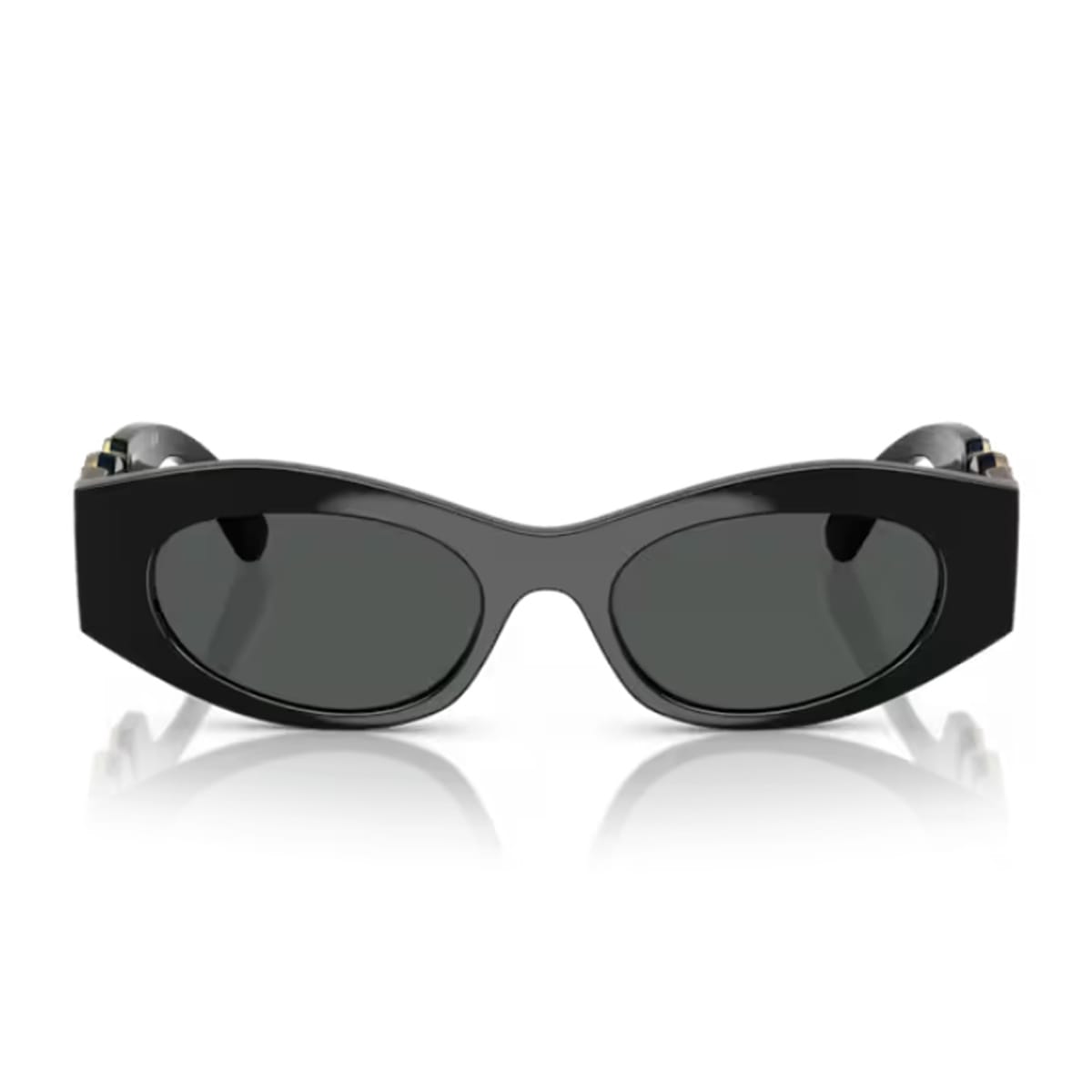 Versace 0ve4480u Medusa Biggie 536087 Nero Sunglasses In Black