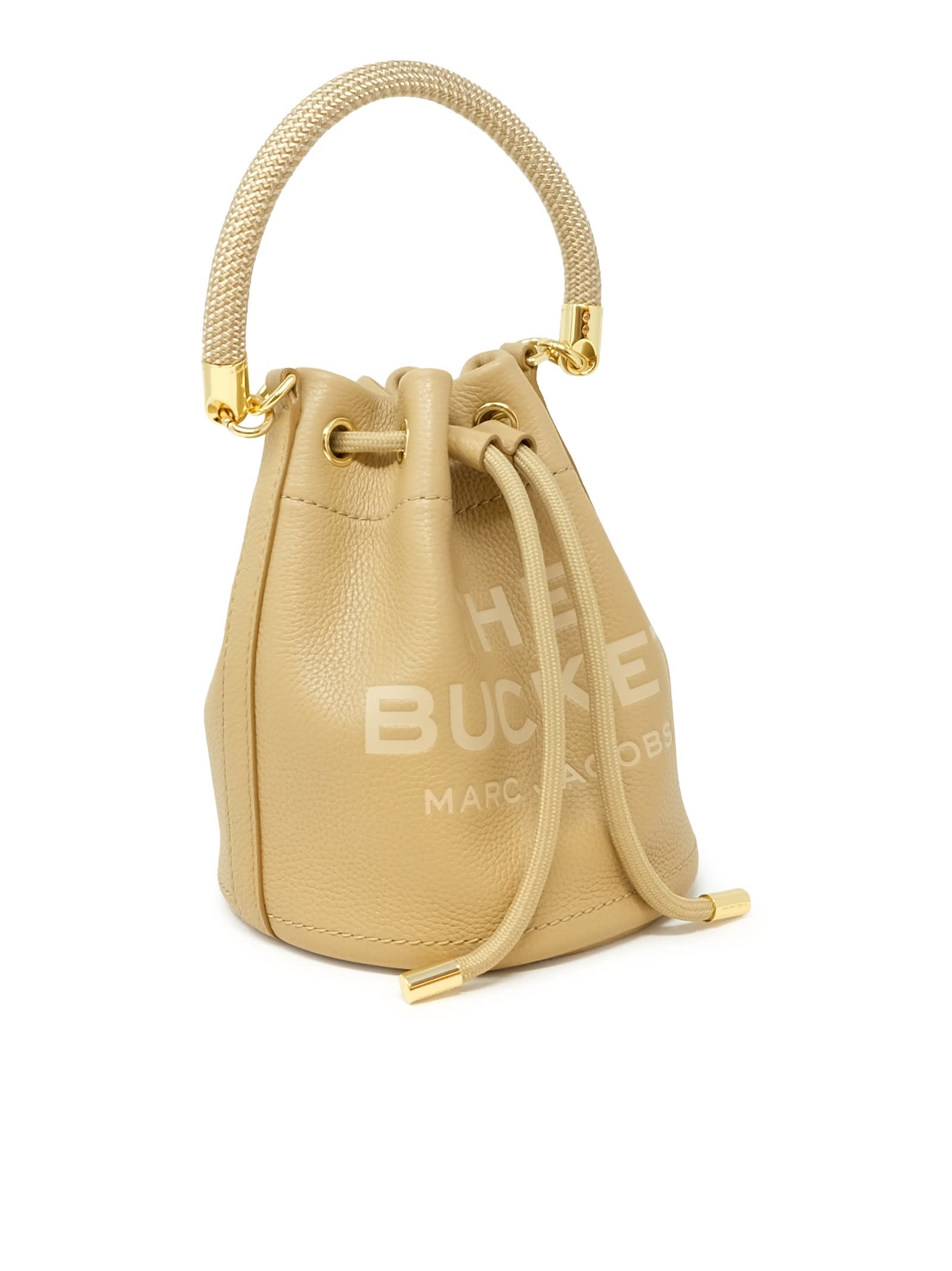 Shop Marc Jacobs Camel Leather The Bucket