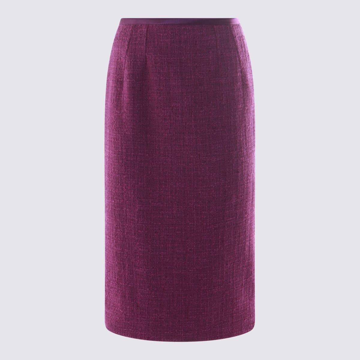Dolce & Gabbana Purple Cotton Skirt