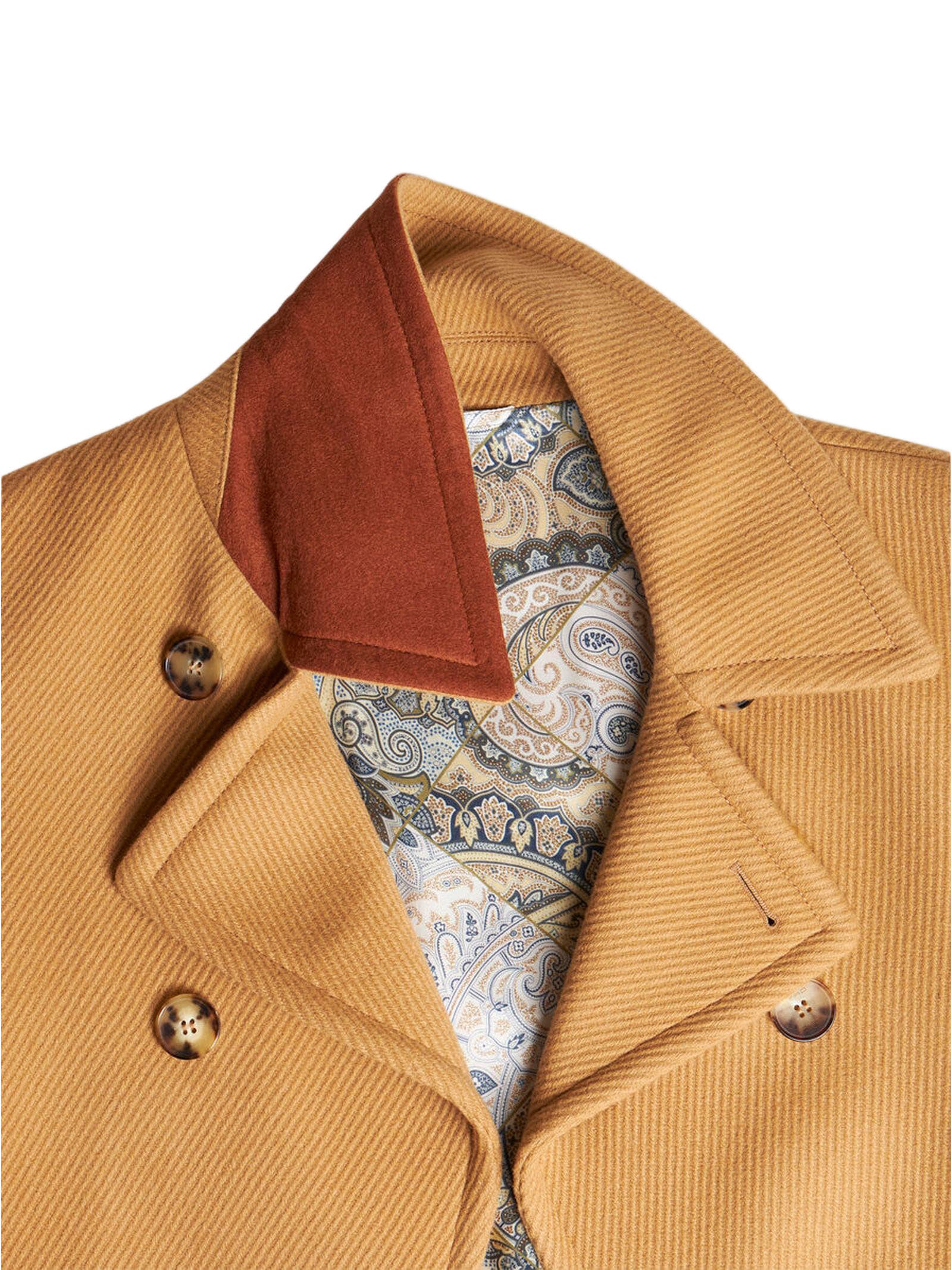 Shop Etro Coats Camel