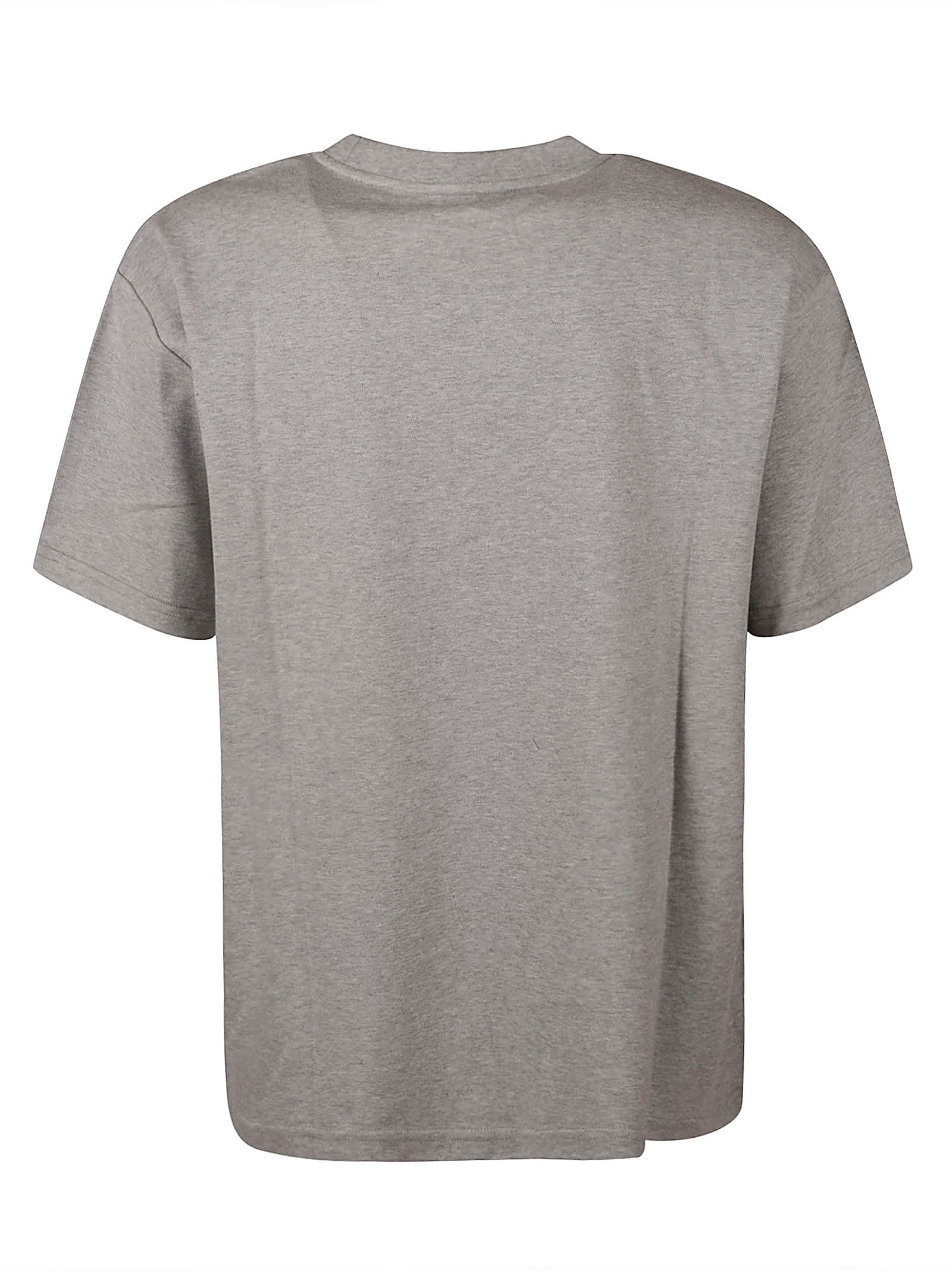 Shop Gcds Logo Loose T-shirt In Grey