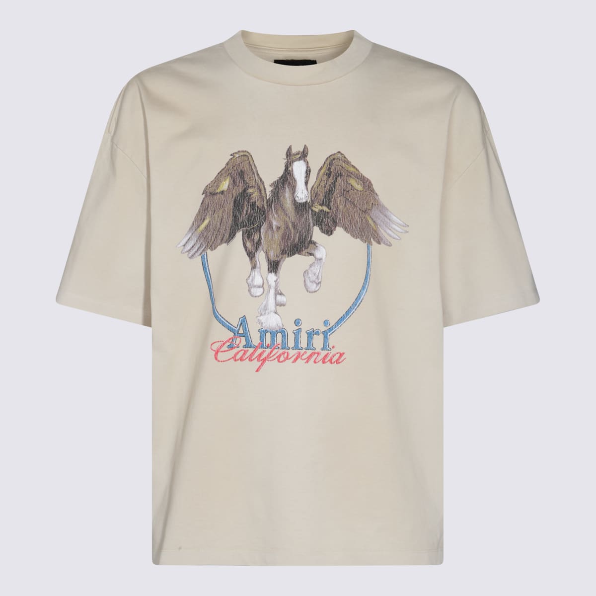 Amiri T-shirt In Nude