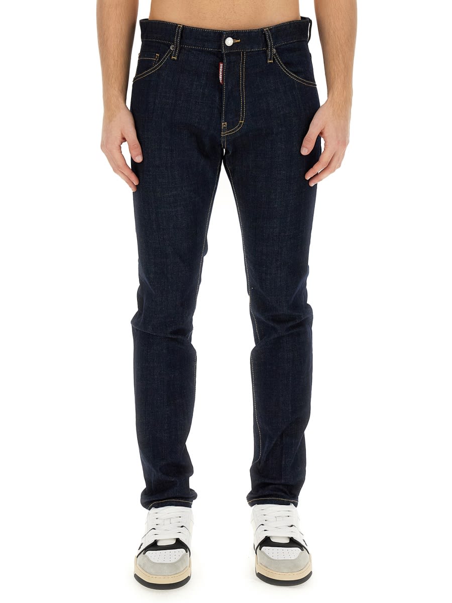 Shop Dsquared2 Cool Guy Fit Jeans In Denim