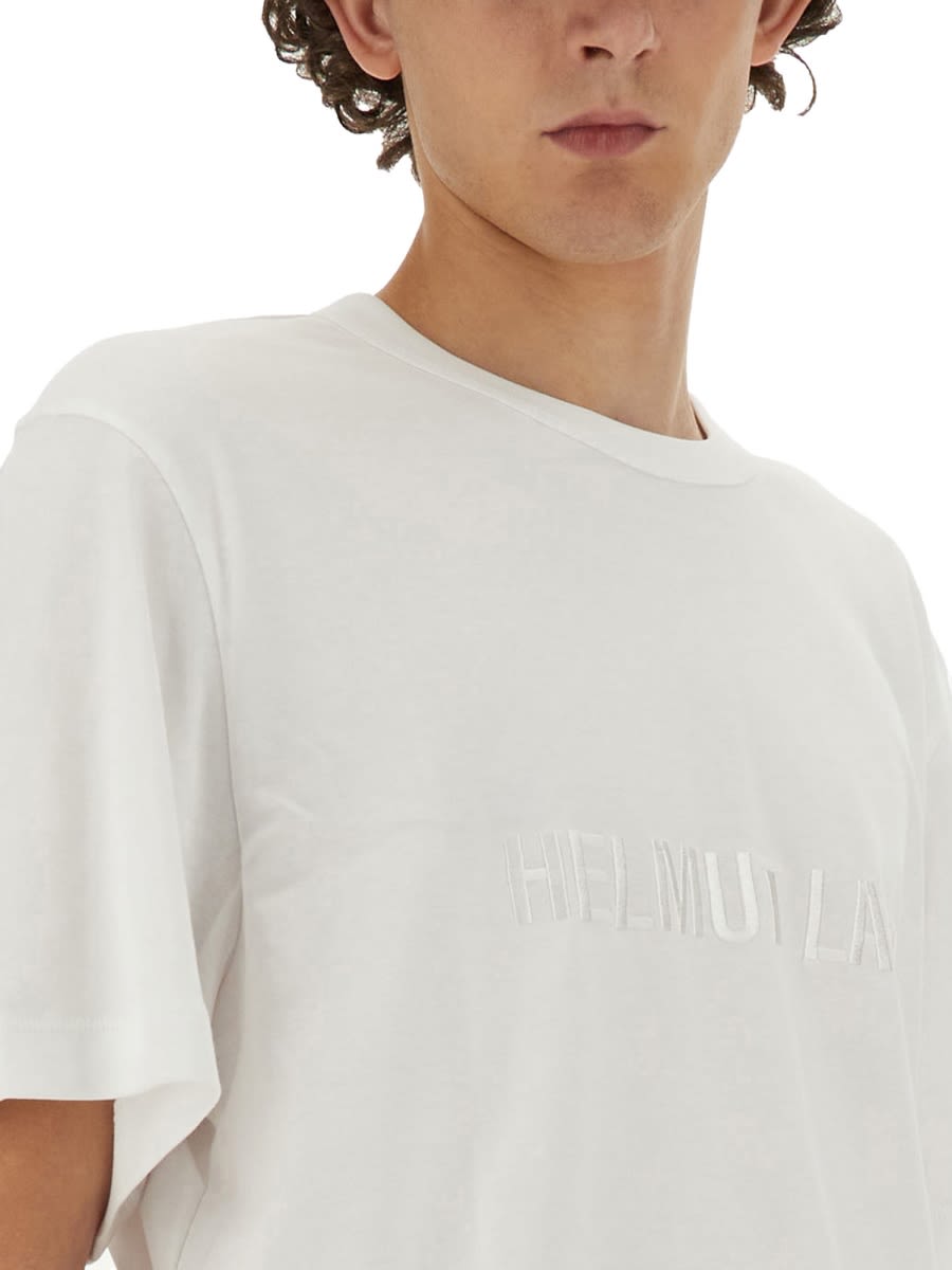 Helmut Lang T-shirt With Logo In White