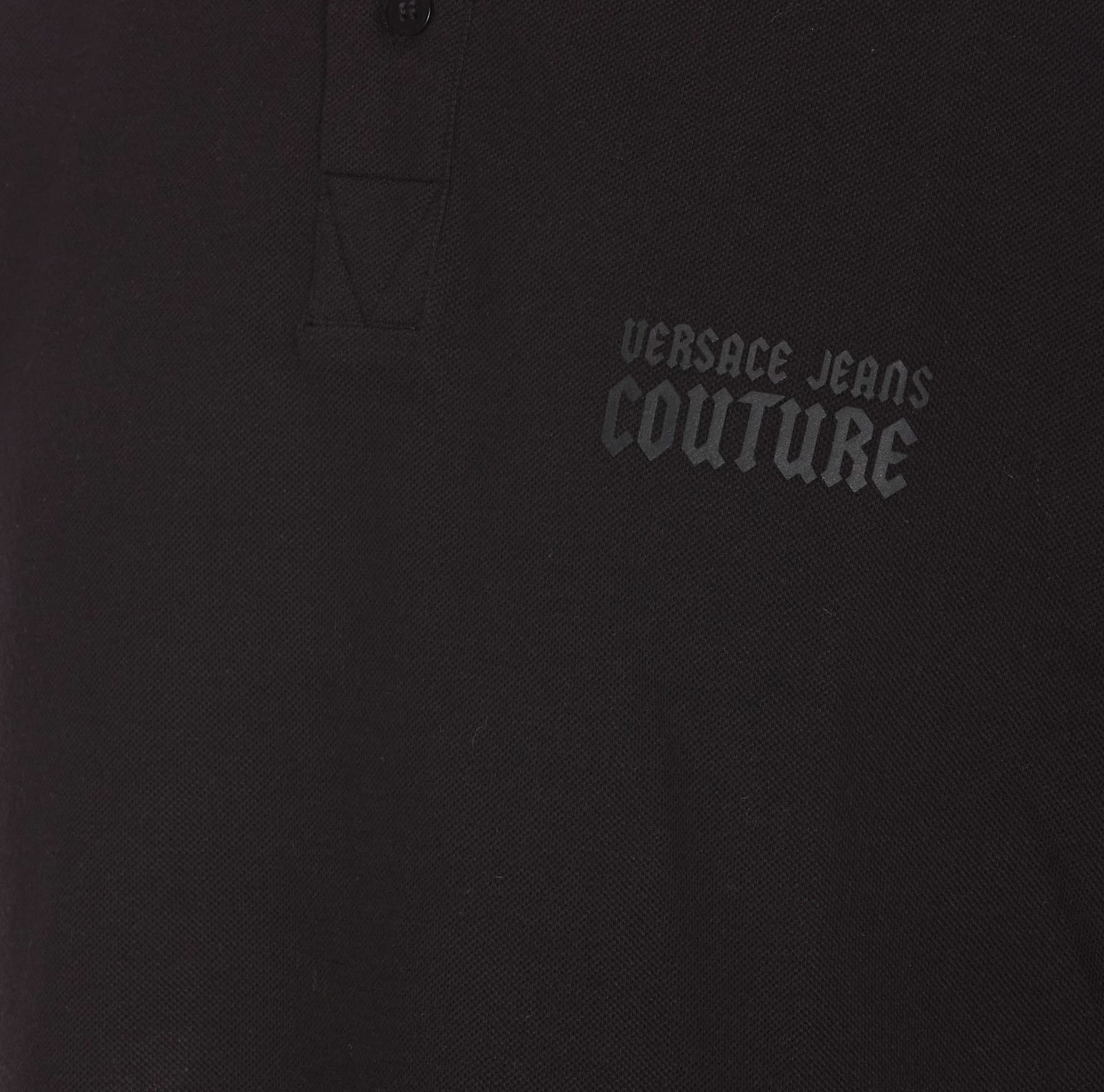 VERSACE JEANS COUTURE GOTHIC LOGO REGULAR POLO 