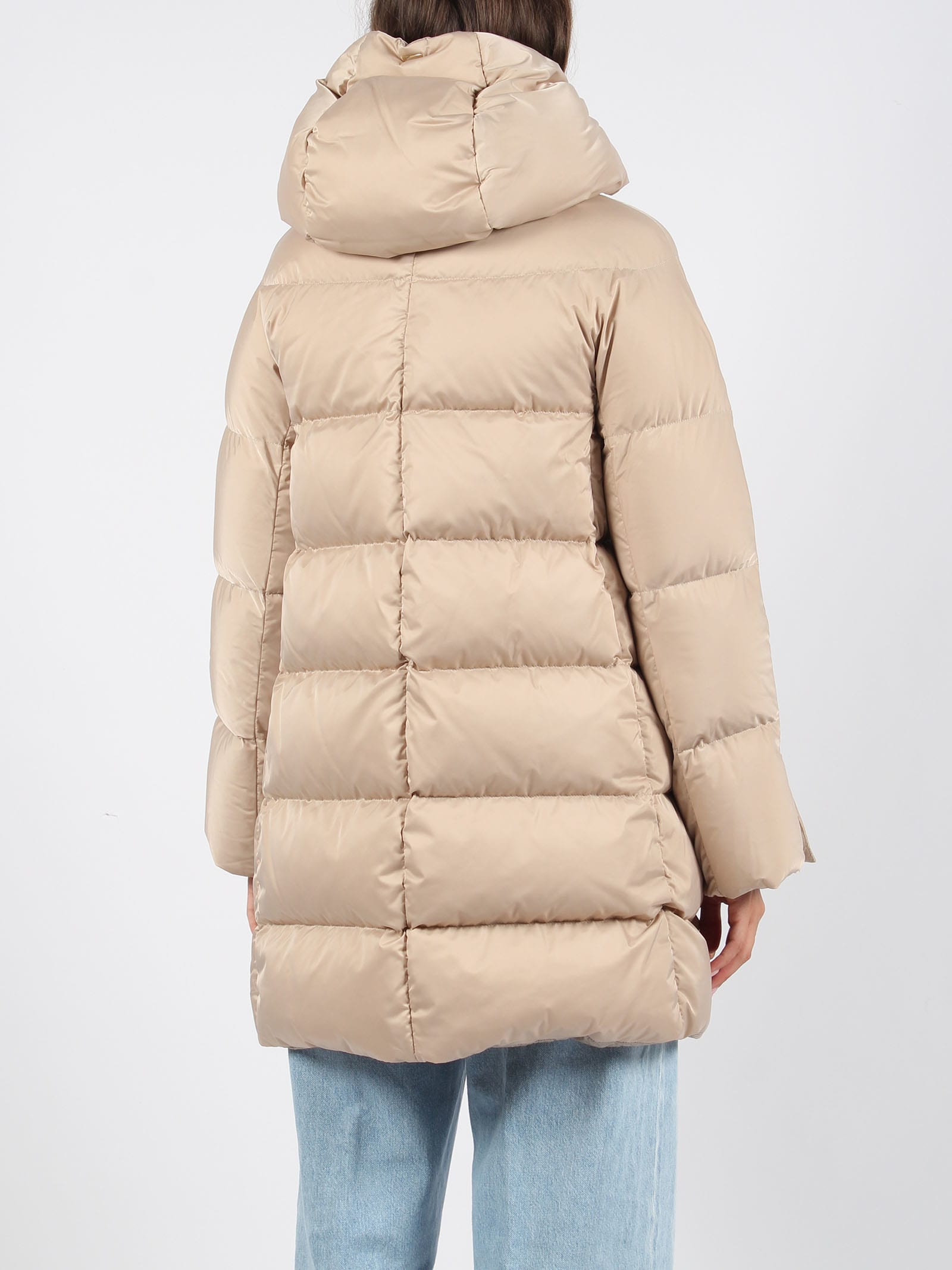 Shop Herno Nylon Ultralight Jacket In Nude & Neutrals