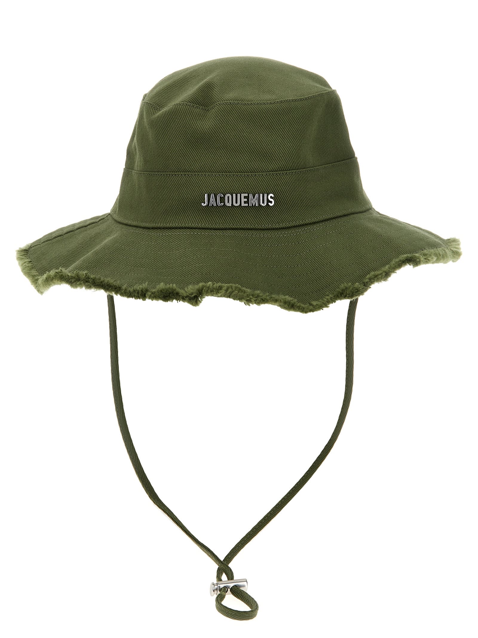 Jacquemus Le Bob Artichaut Bucket Hat In Green