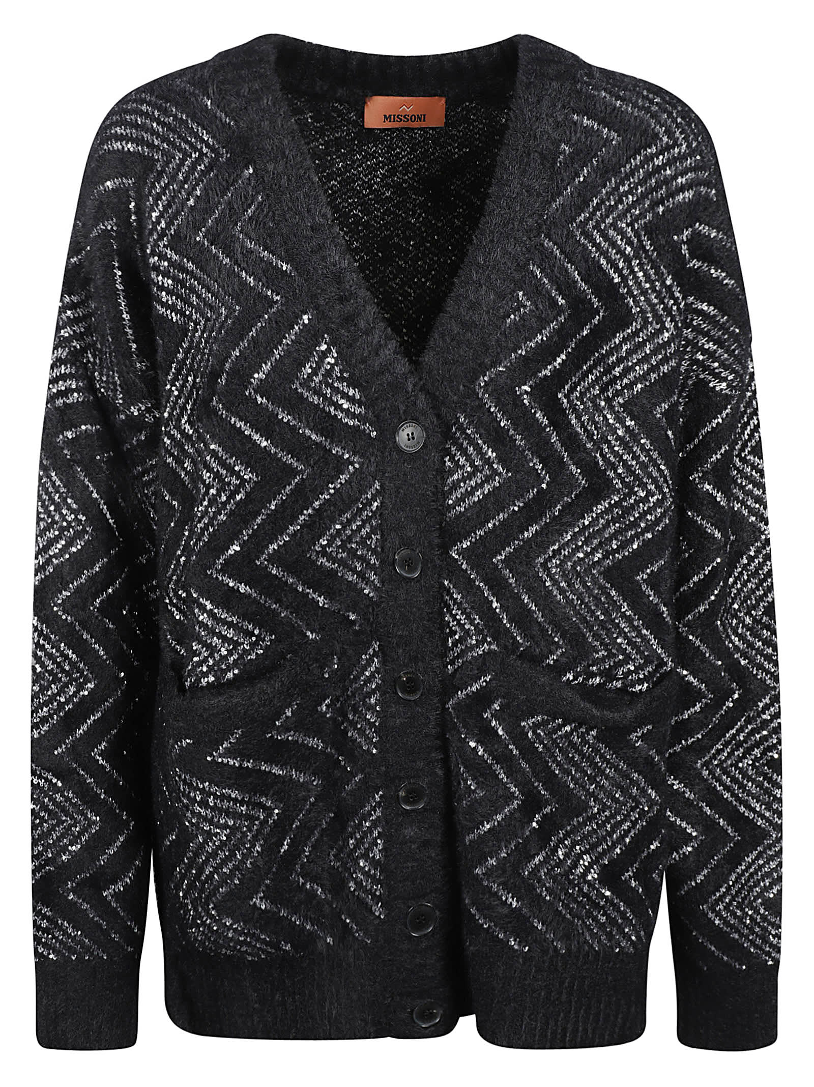 V-neck Knitted Cardigan