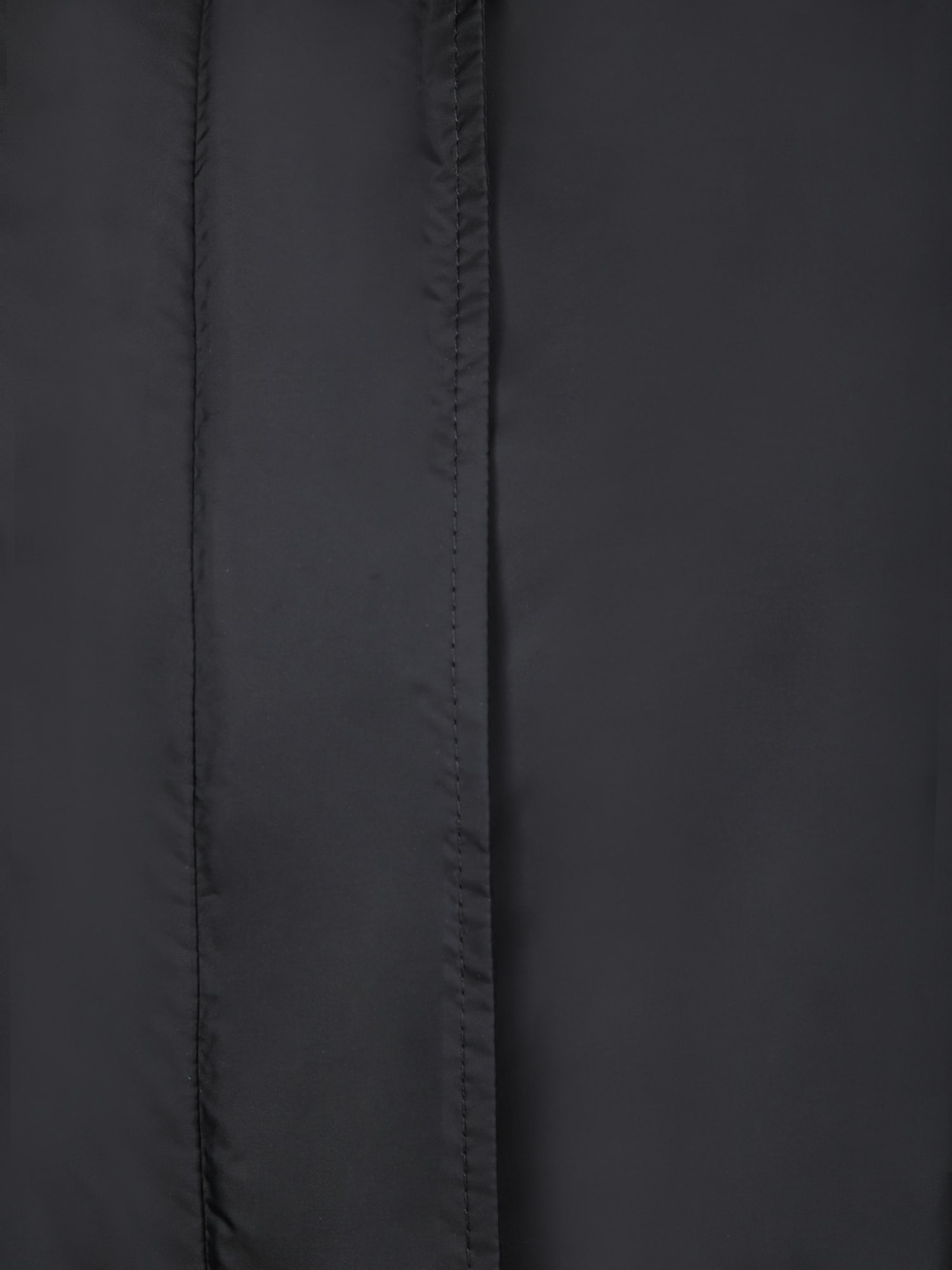 MONCLER HIENGOS LONG BLACK PARKA 